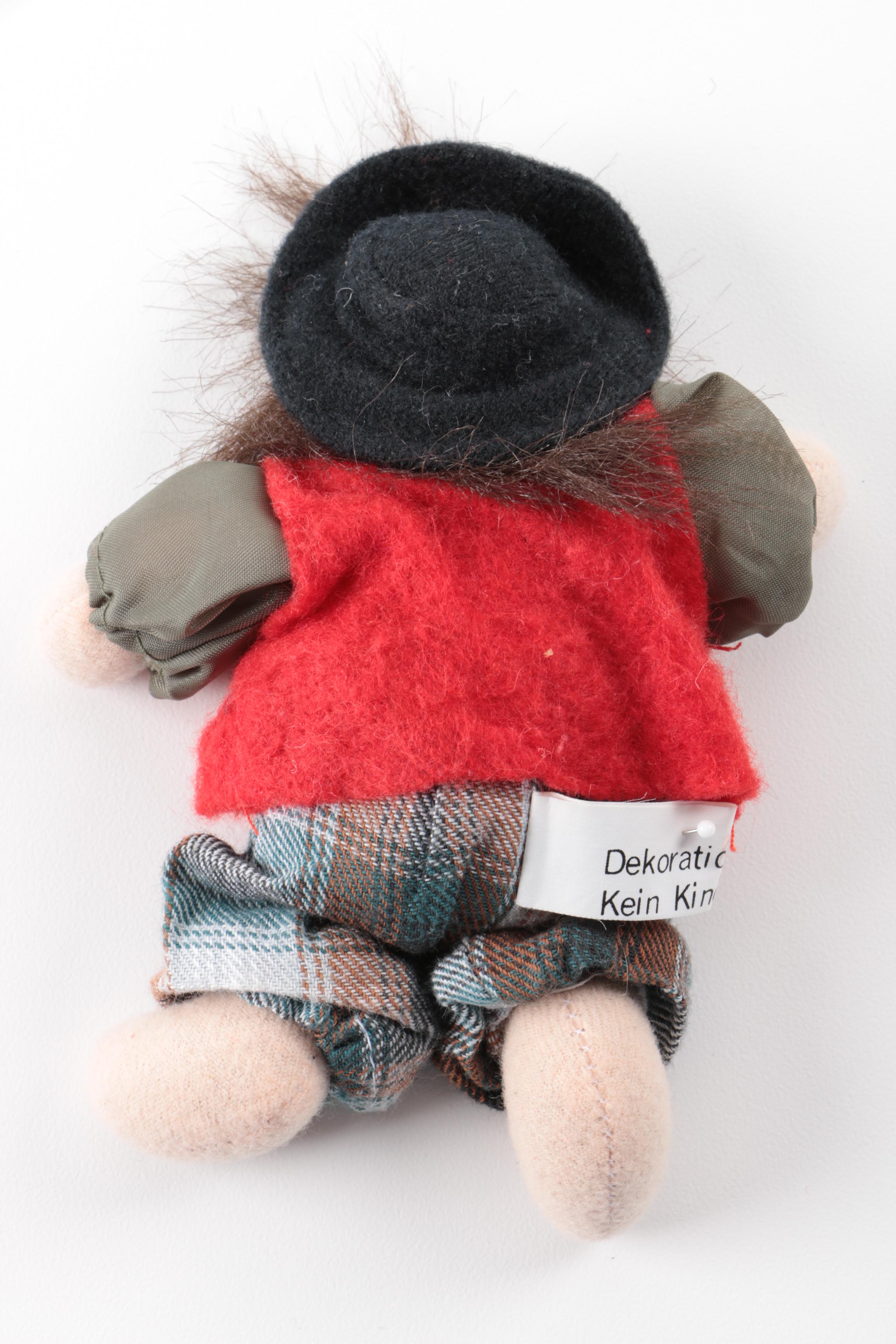 Collection of Dolls with Miniature Chair