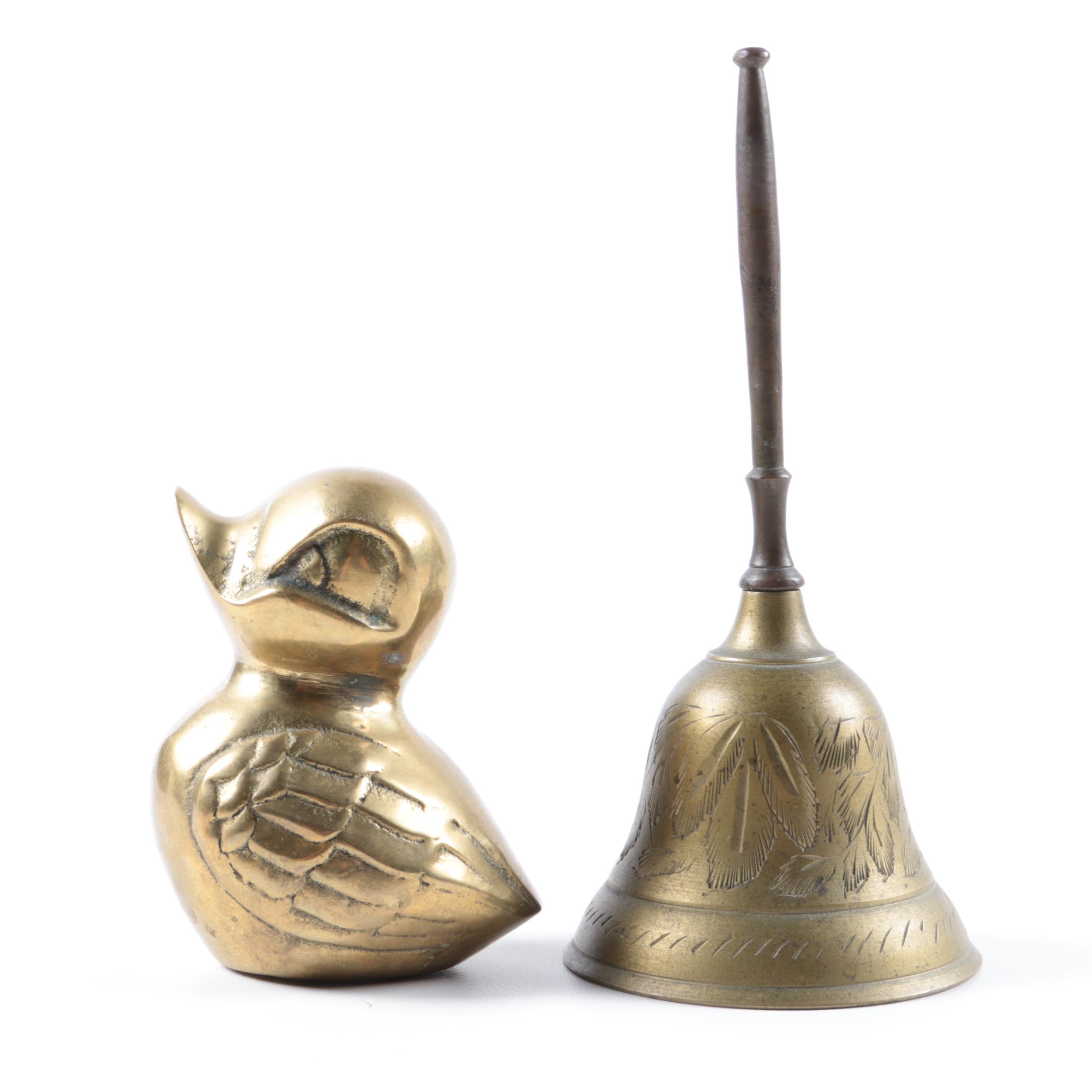 Assortment of Brass Decor