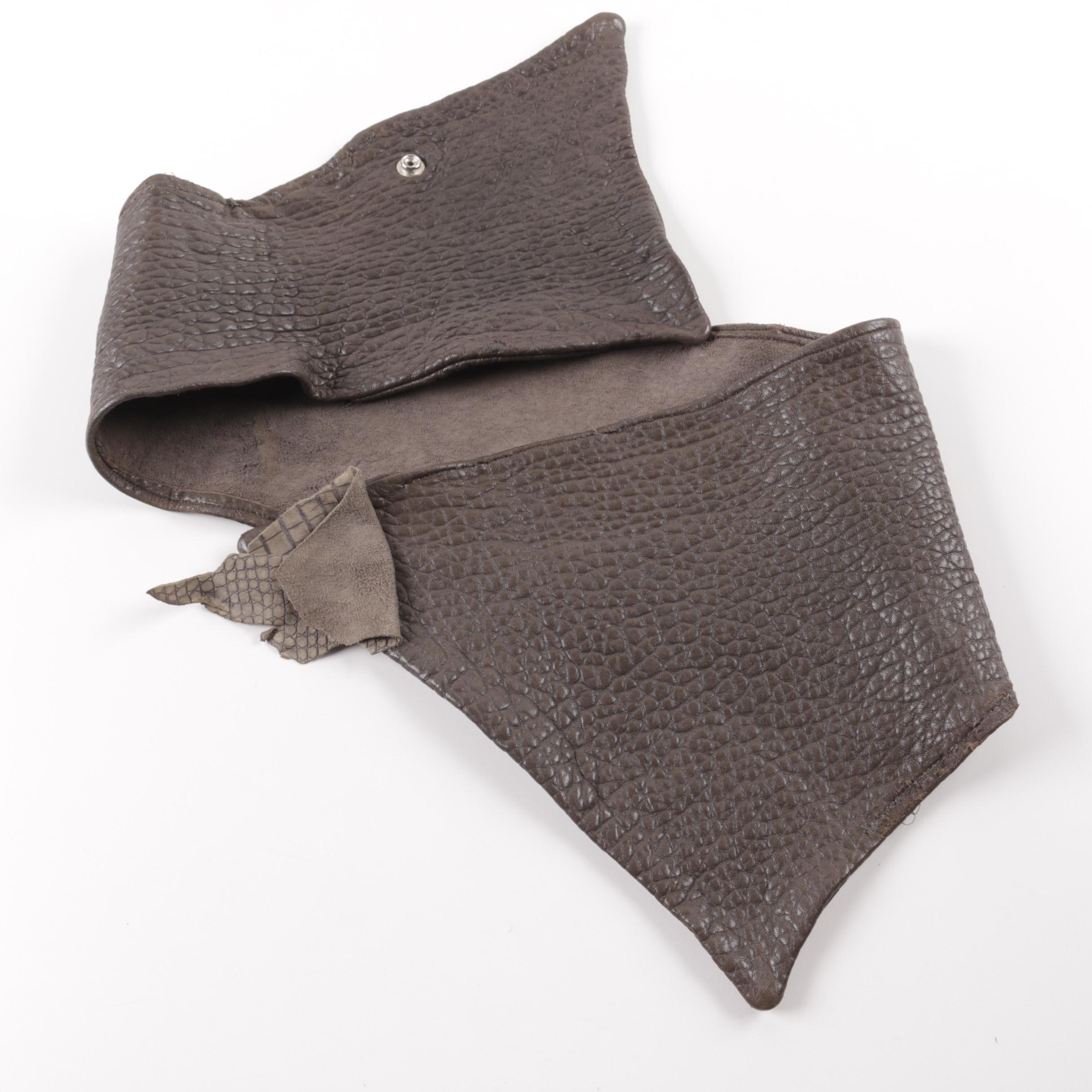 Designer Leather Belts Including Byron Lars of New York