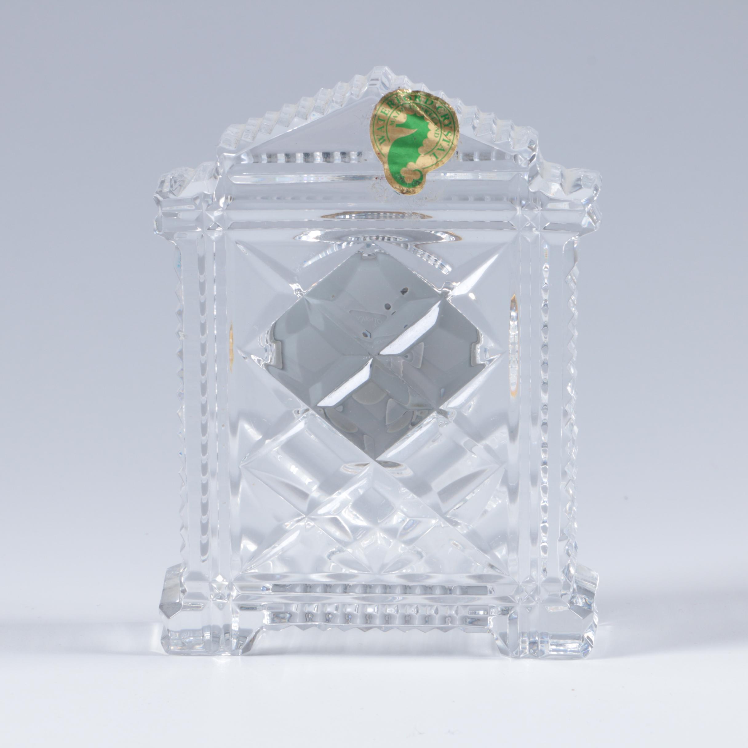 Waterford Crystal "Grecian" Clock
