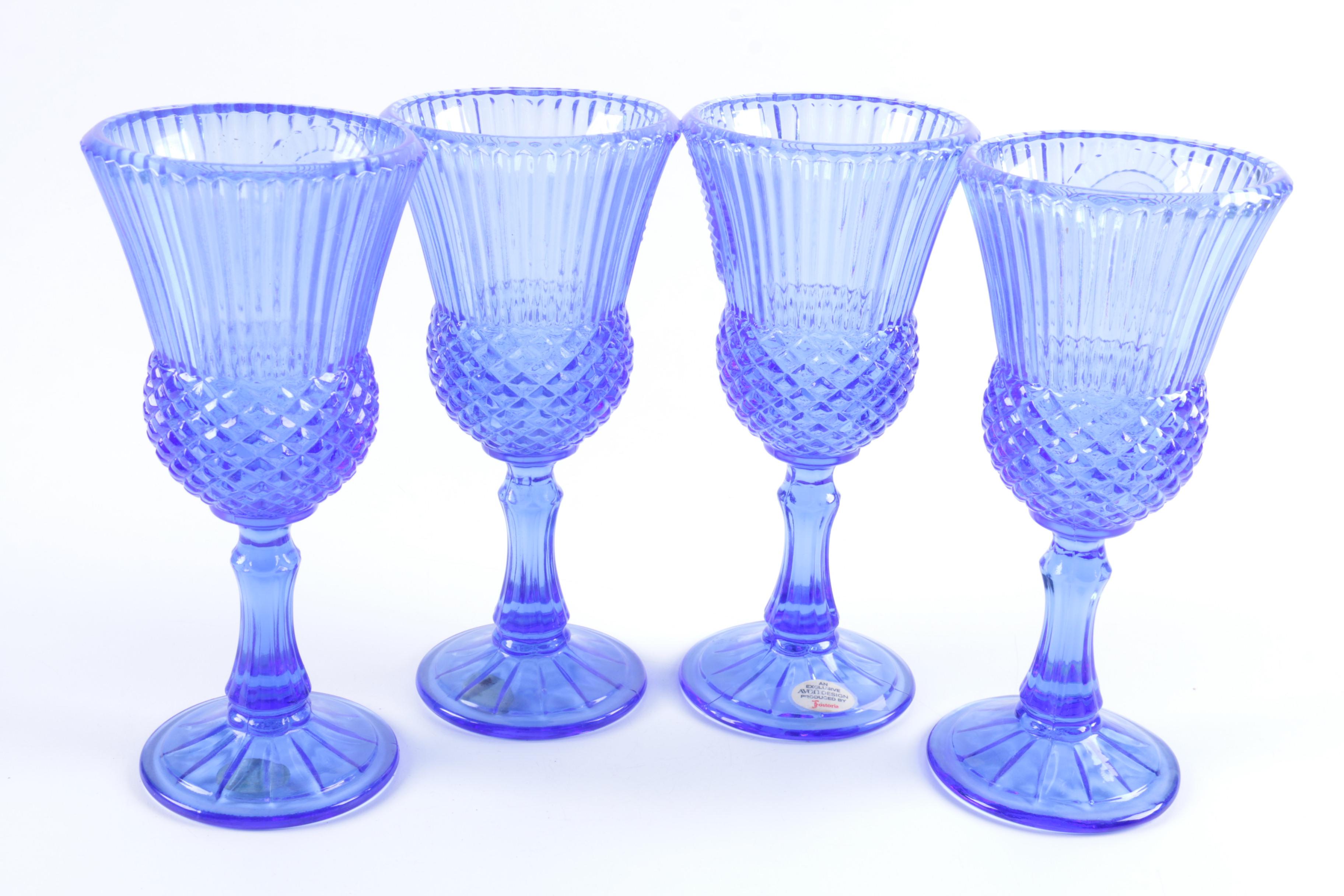 Avon "George and Martha Washington" Glassware