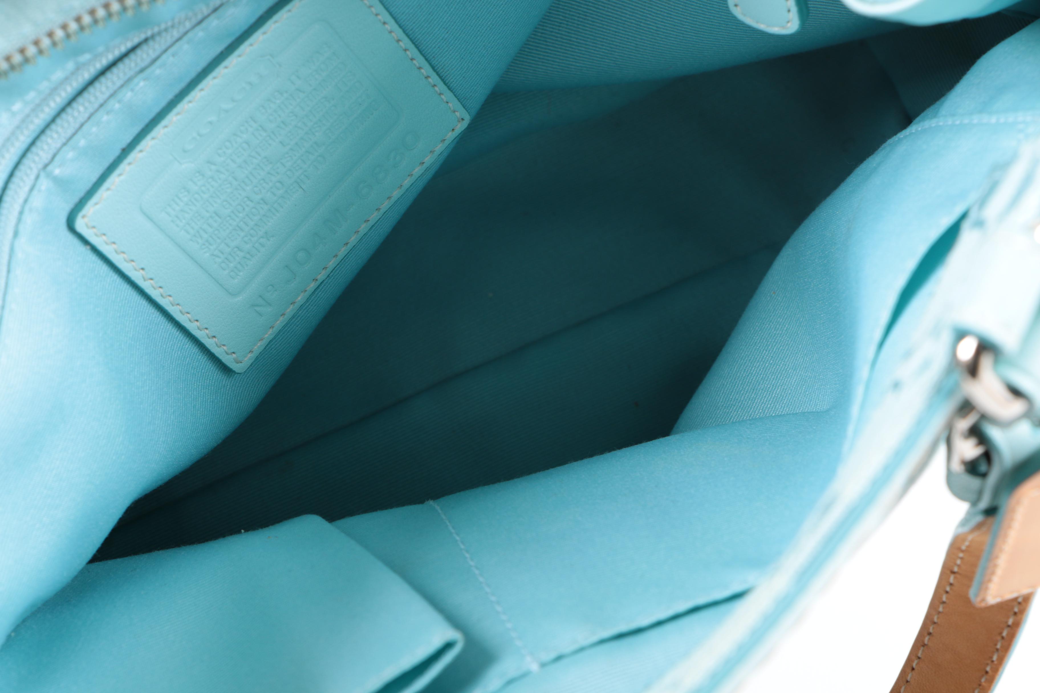 Coach Hampton Signature Carryall Handbag