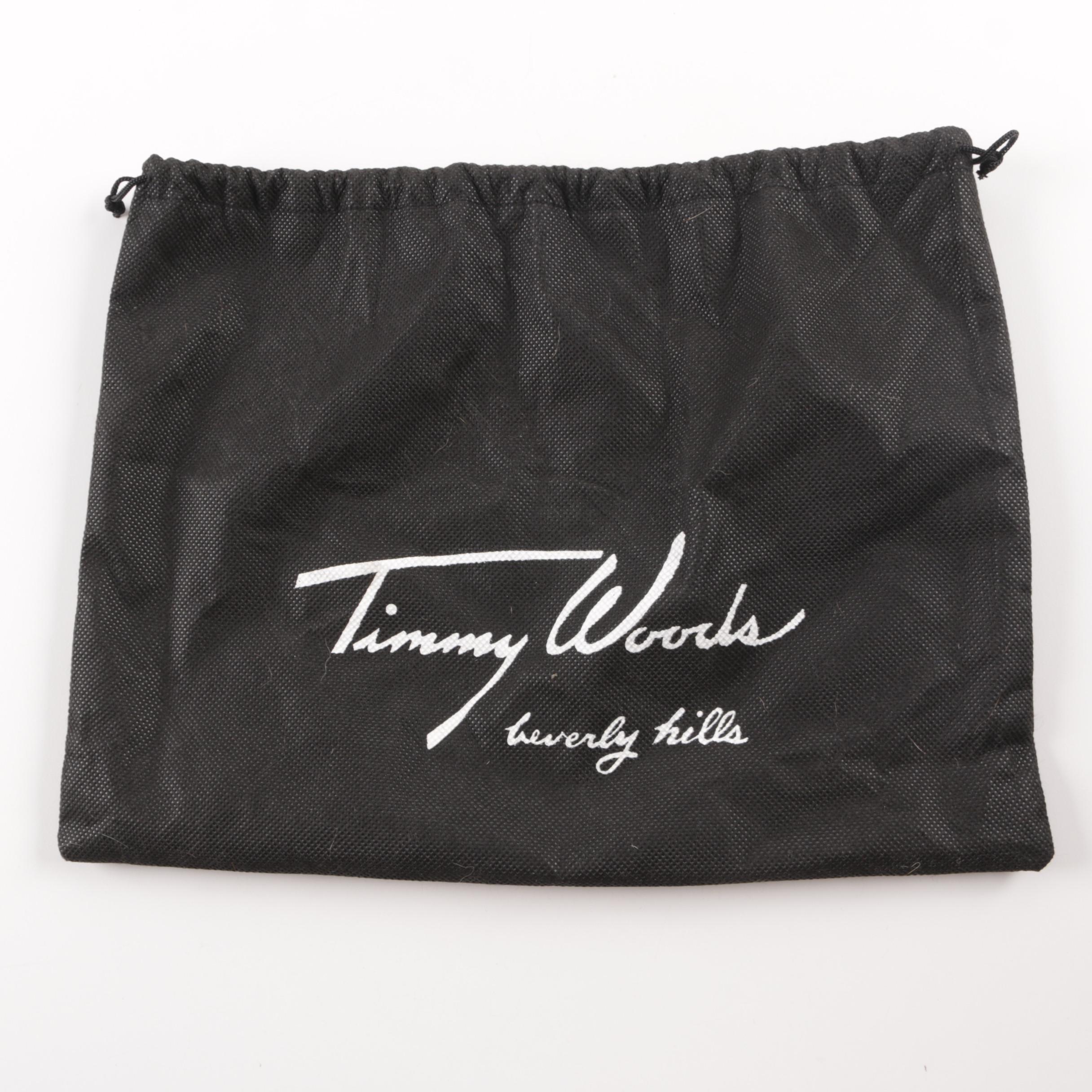 Timmy Woods Wooden Dachshund Crossbody Bag