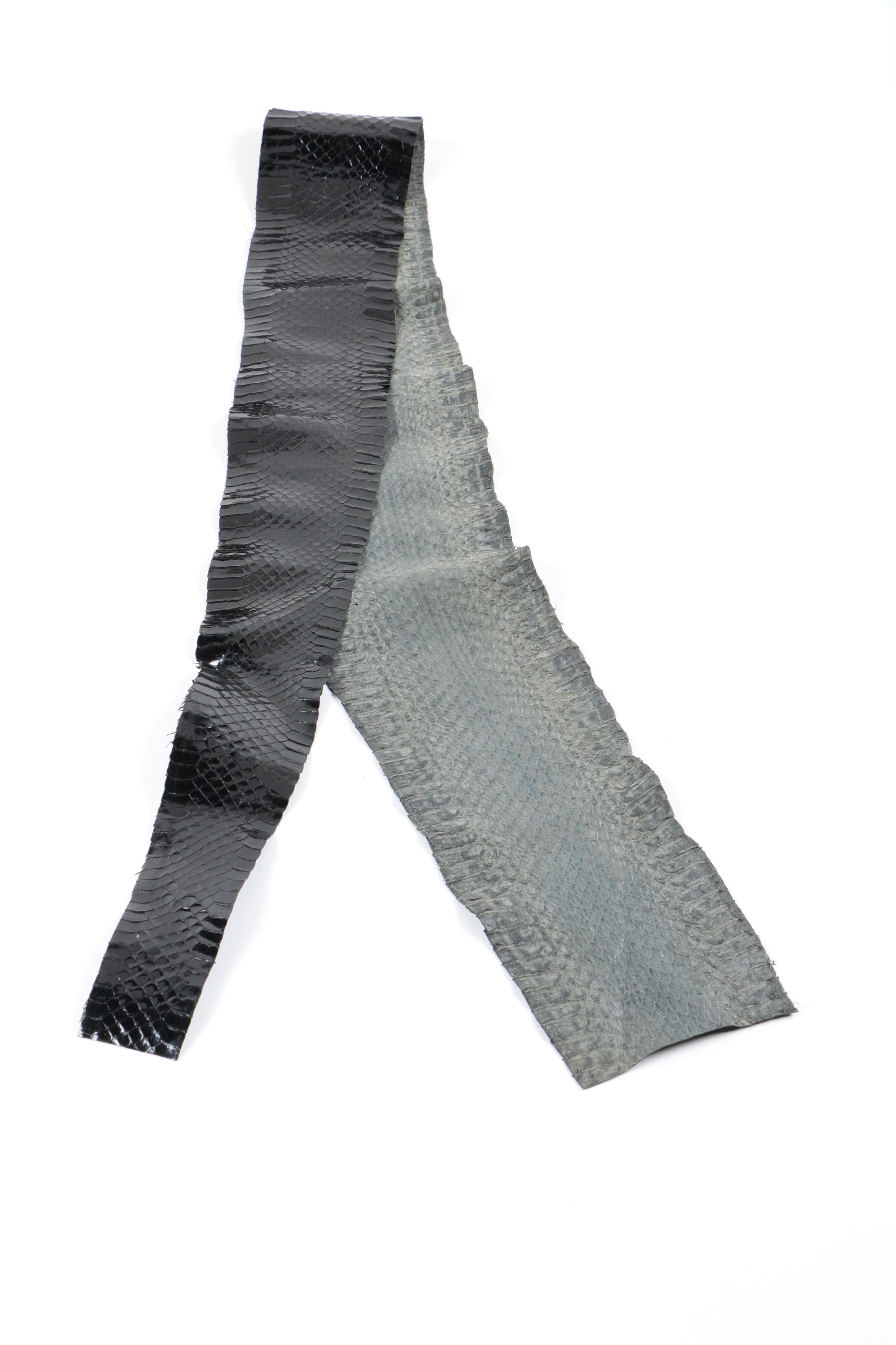 Black Snakeskin Hide