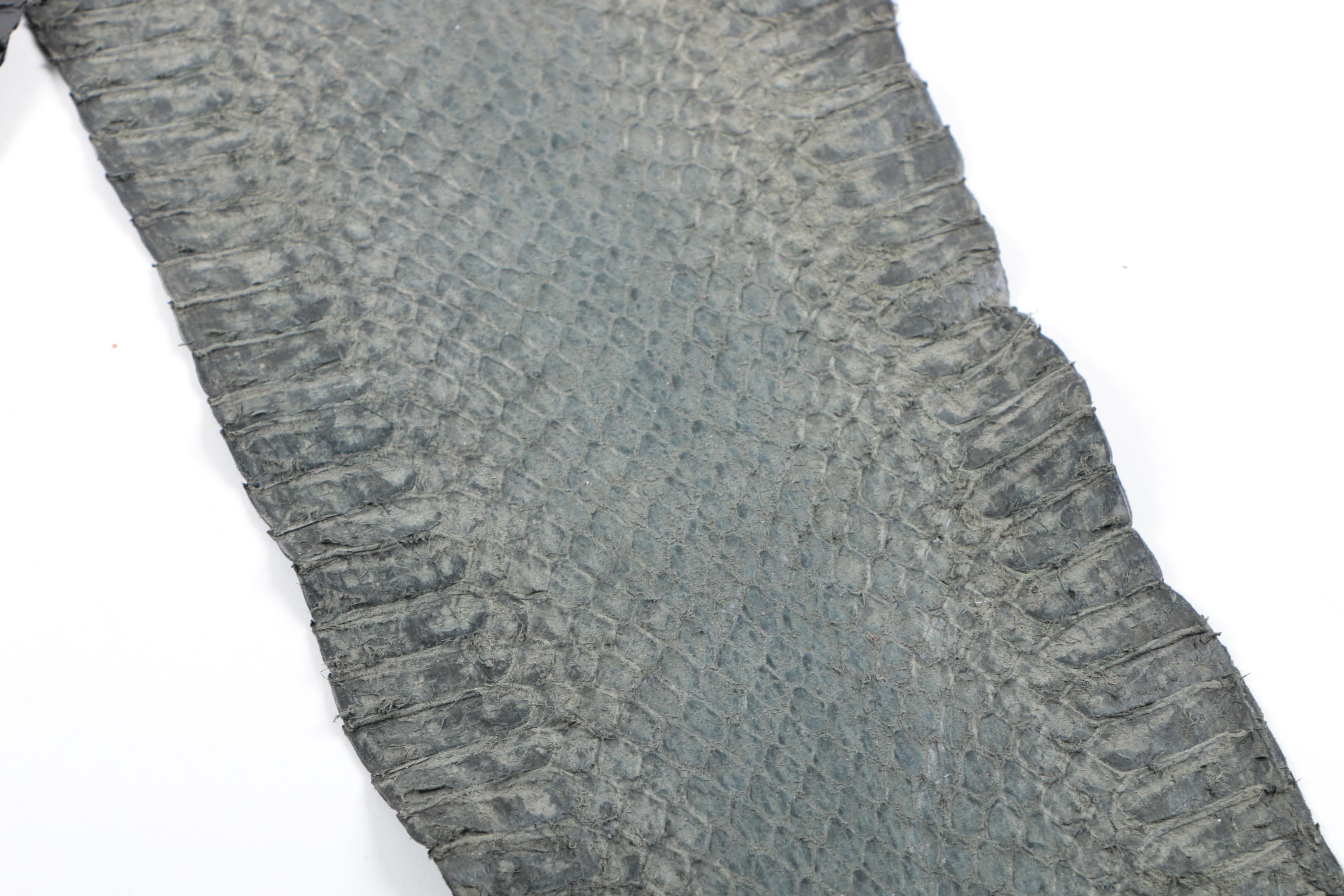 Black Snakeskin Hide