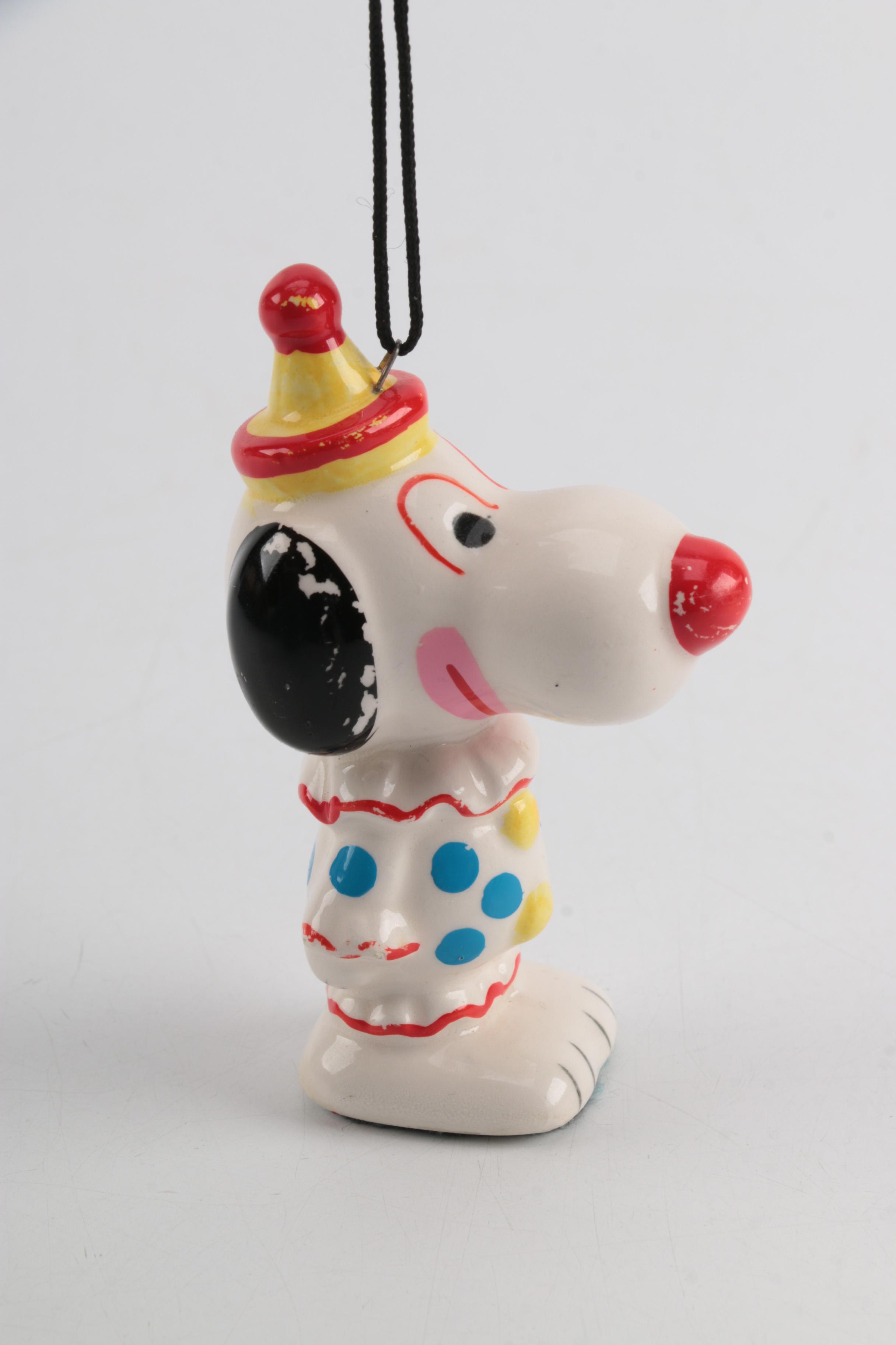 Vintage Snoopy Christmas Ornament