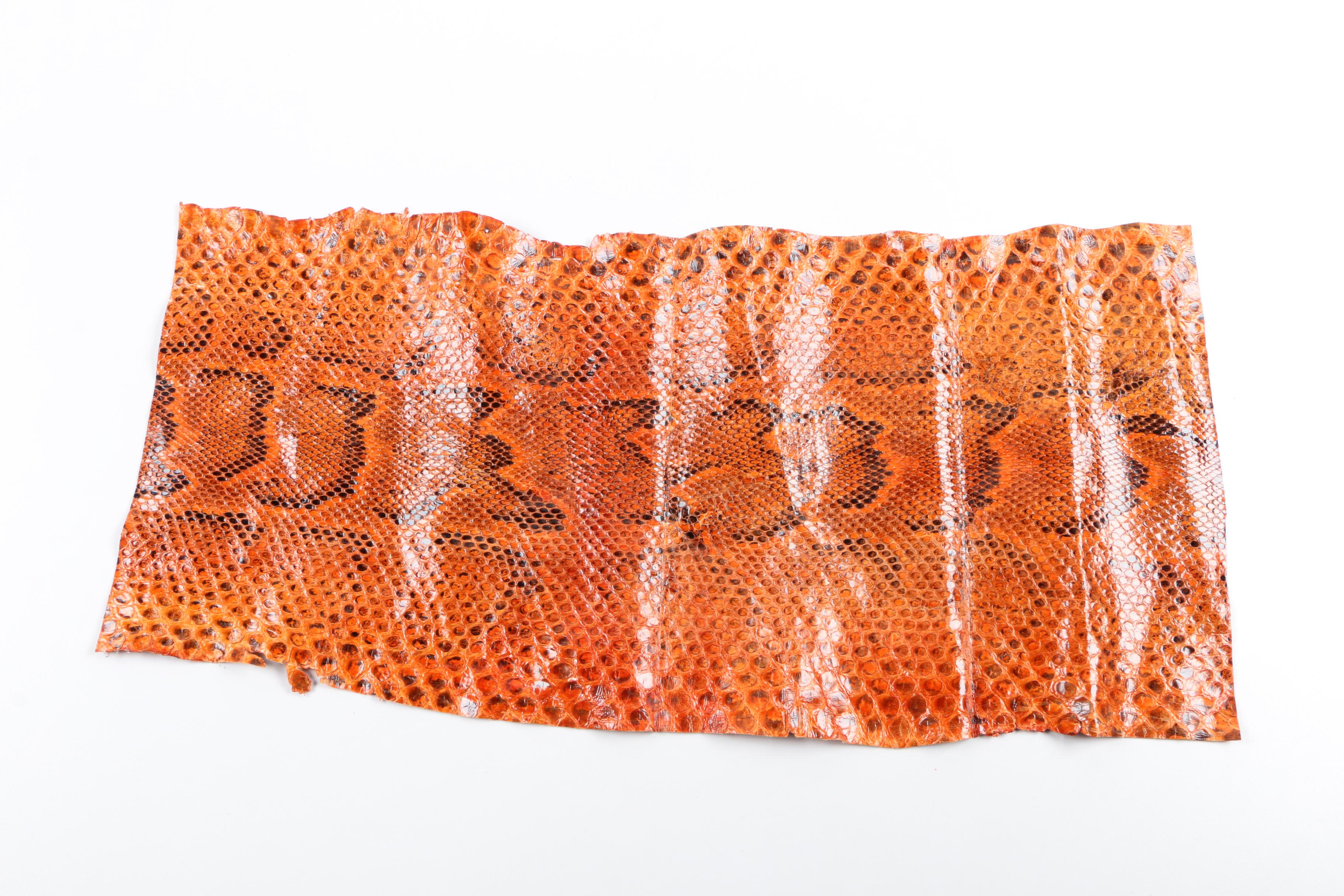 Snakeskin Hides Including Python