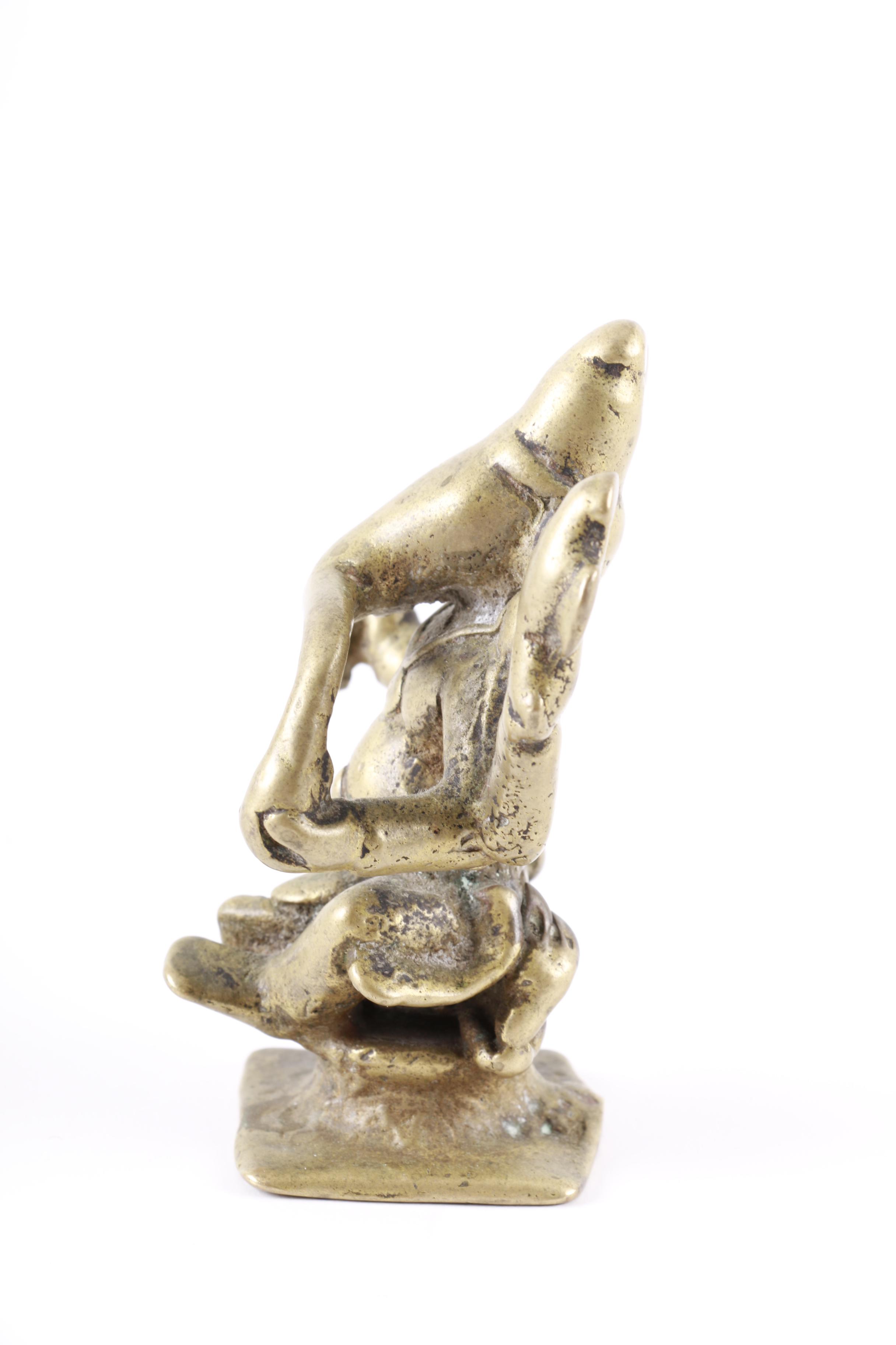 Vintage Brass Lord Ganesha Statuette