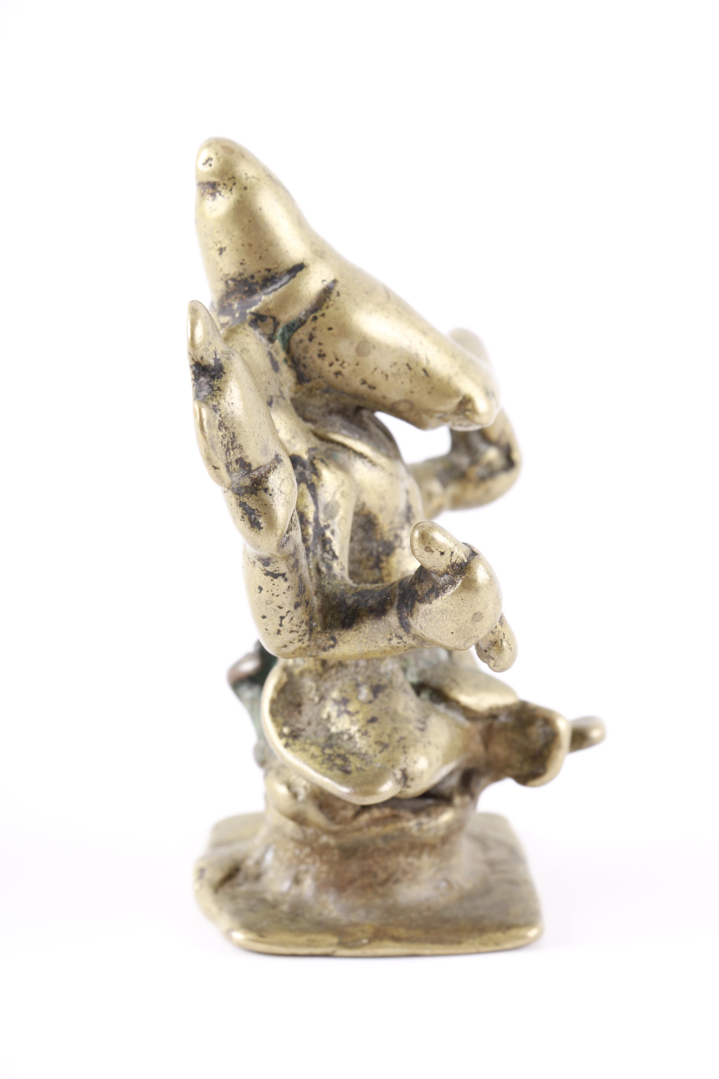 Vintage Brass Lord Ganesha Statuette