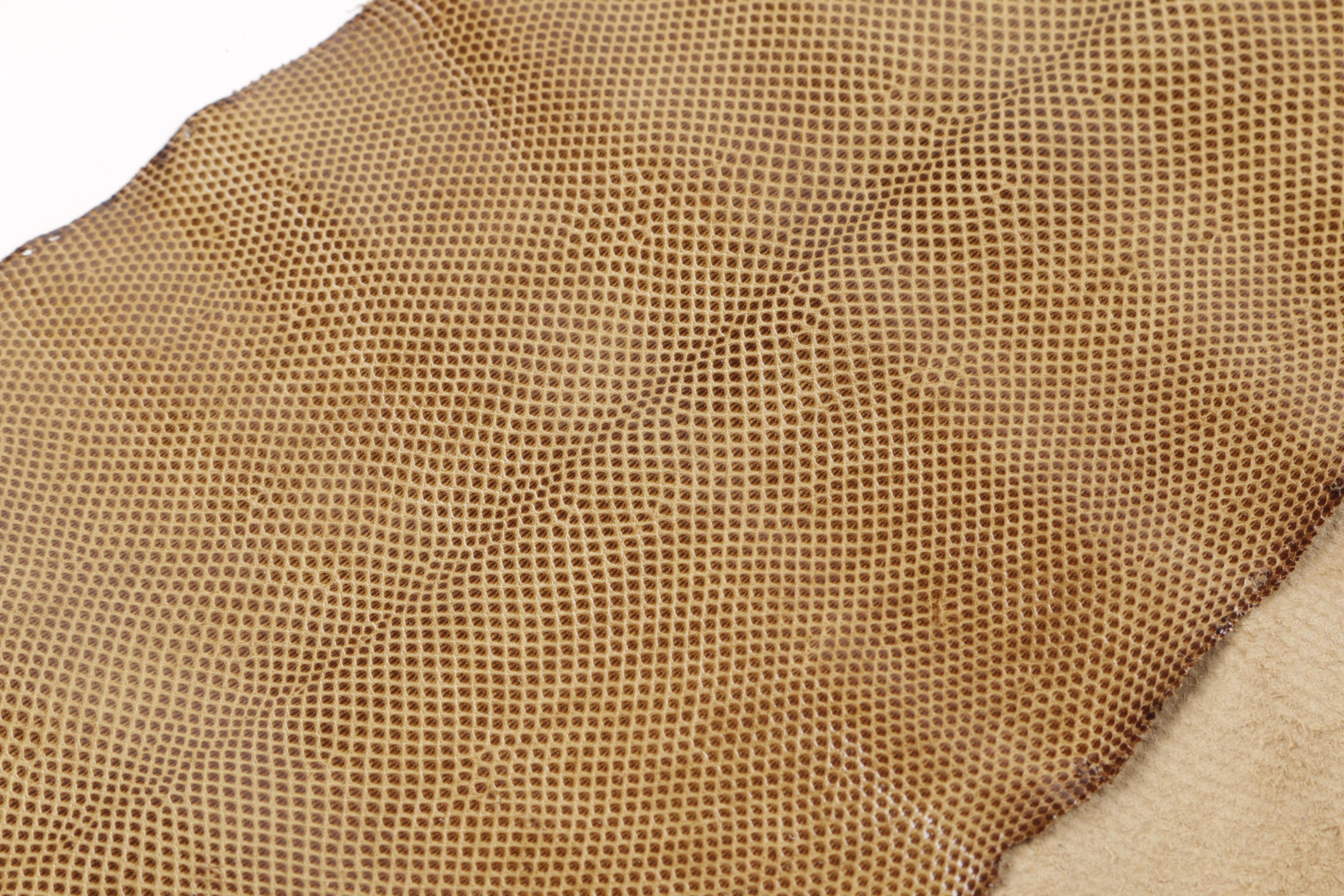 Brown Karung Snakeskin Hides