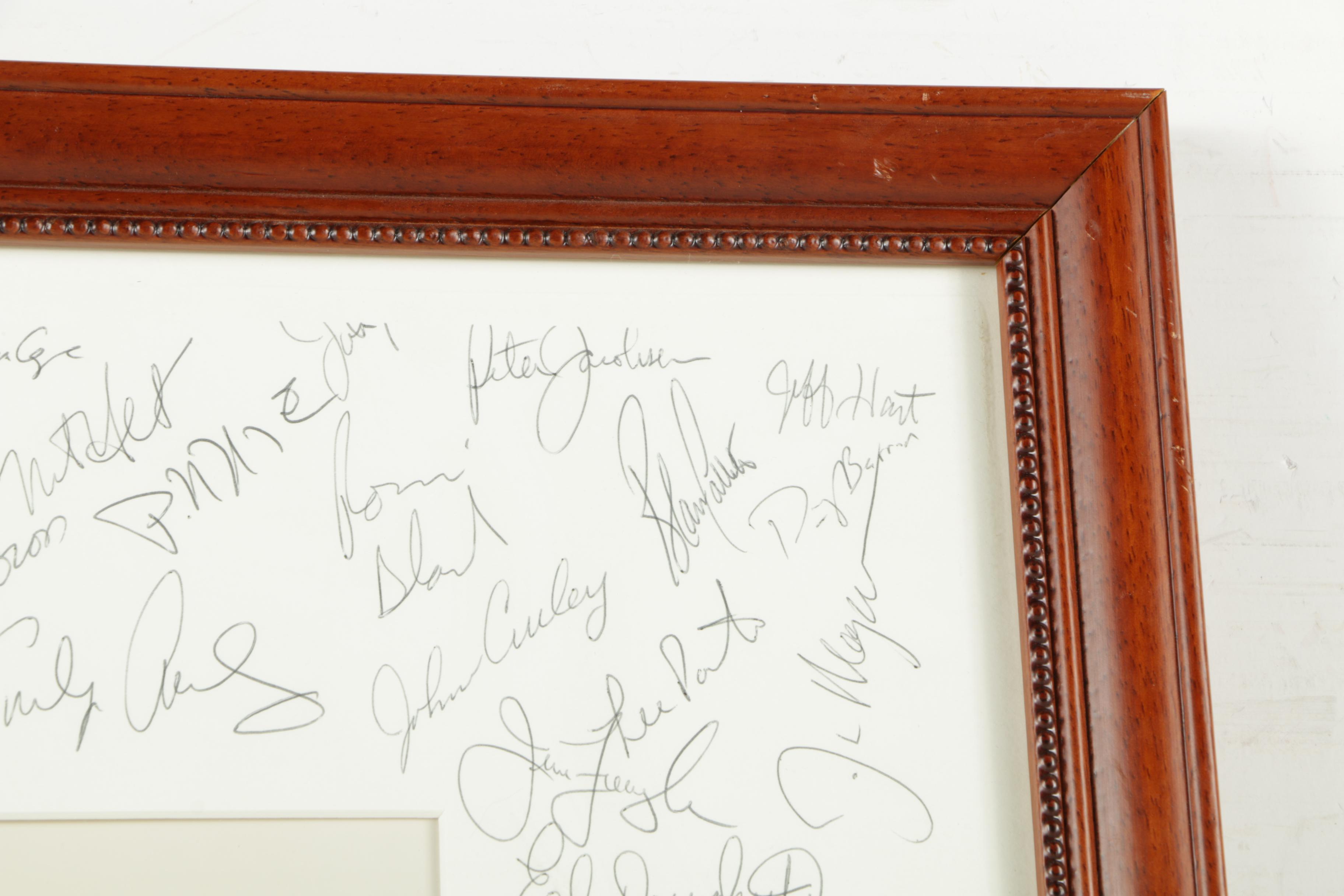 Collection of Golfer Autographs