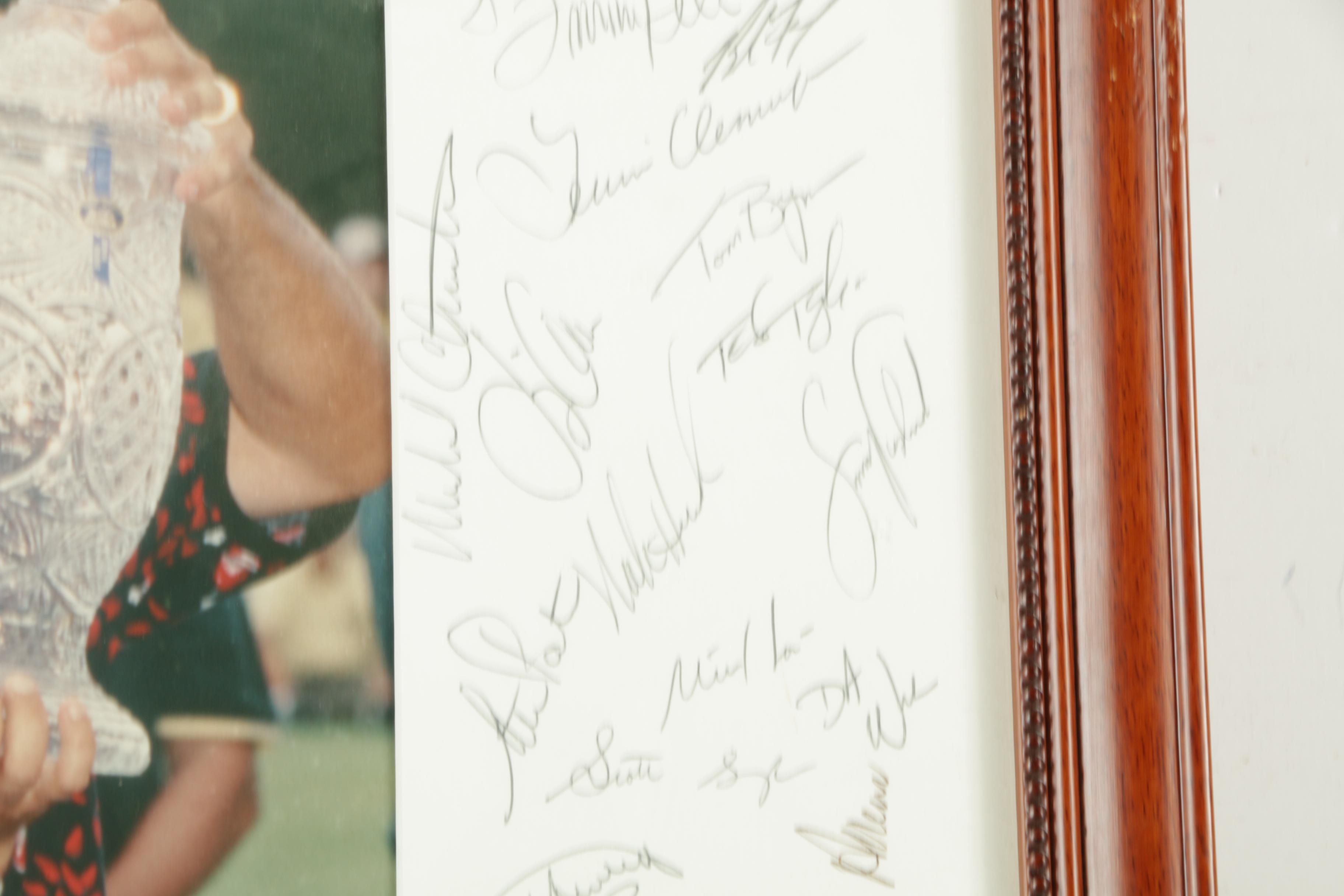 Collection of Golfer Autographs