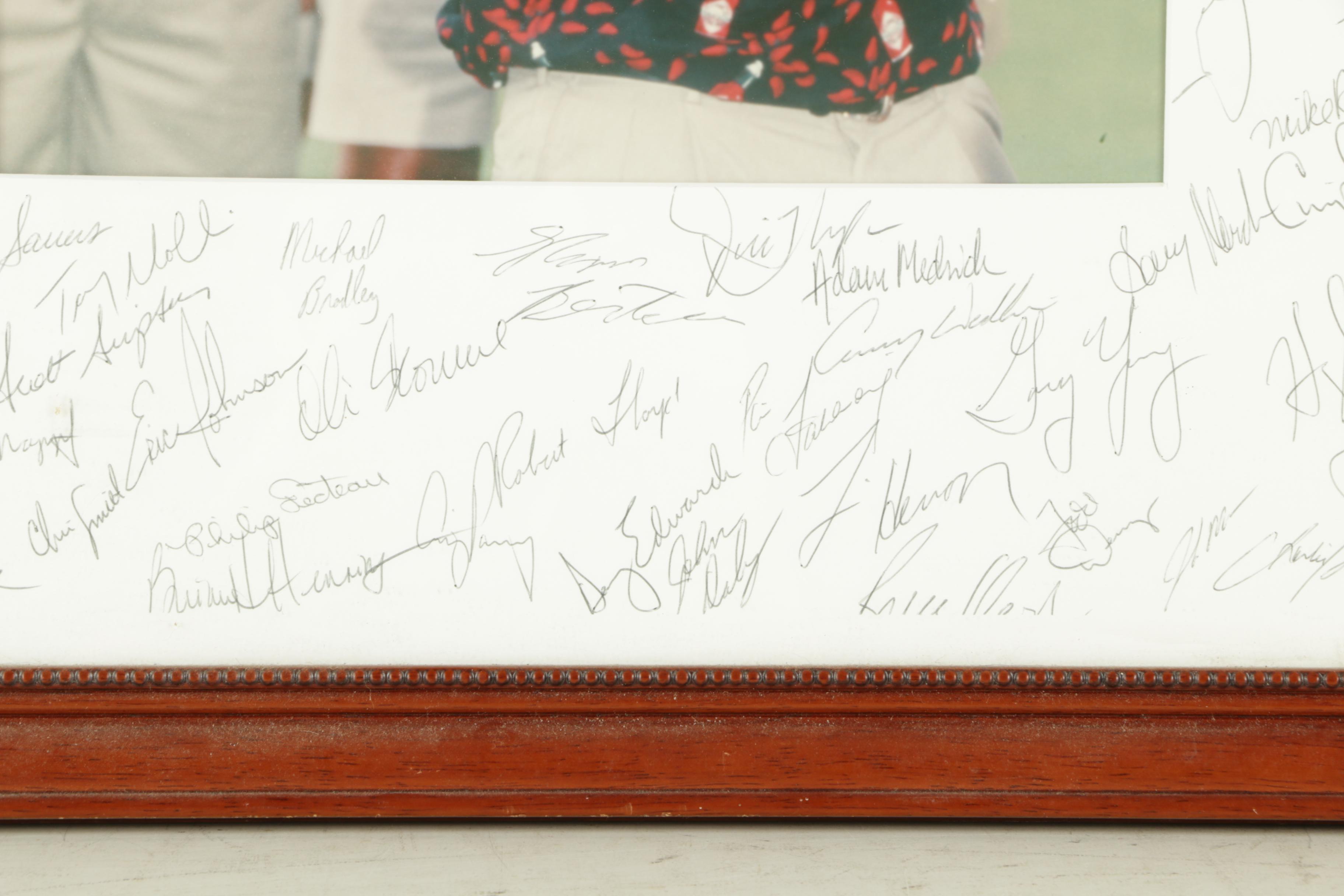 Collection of Golfer Autographs