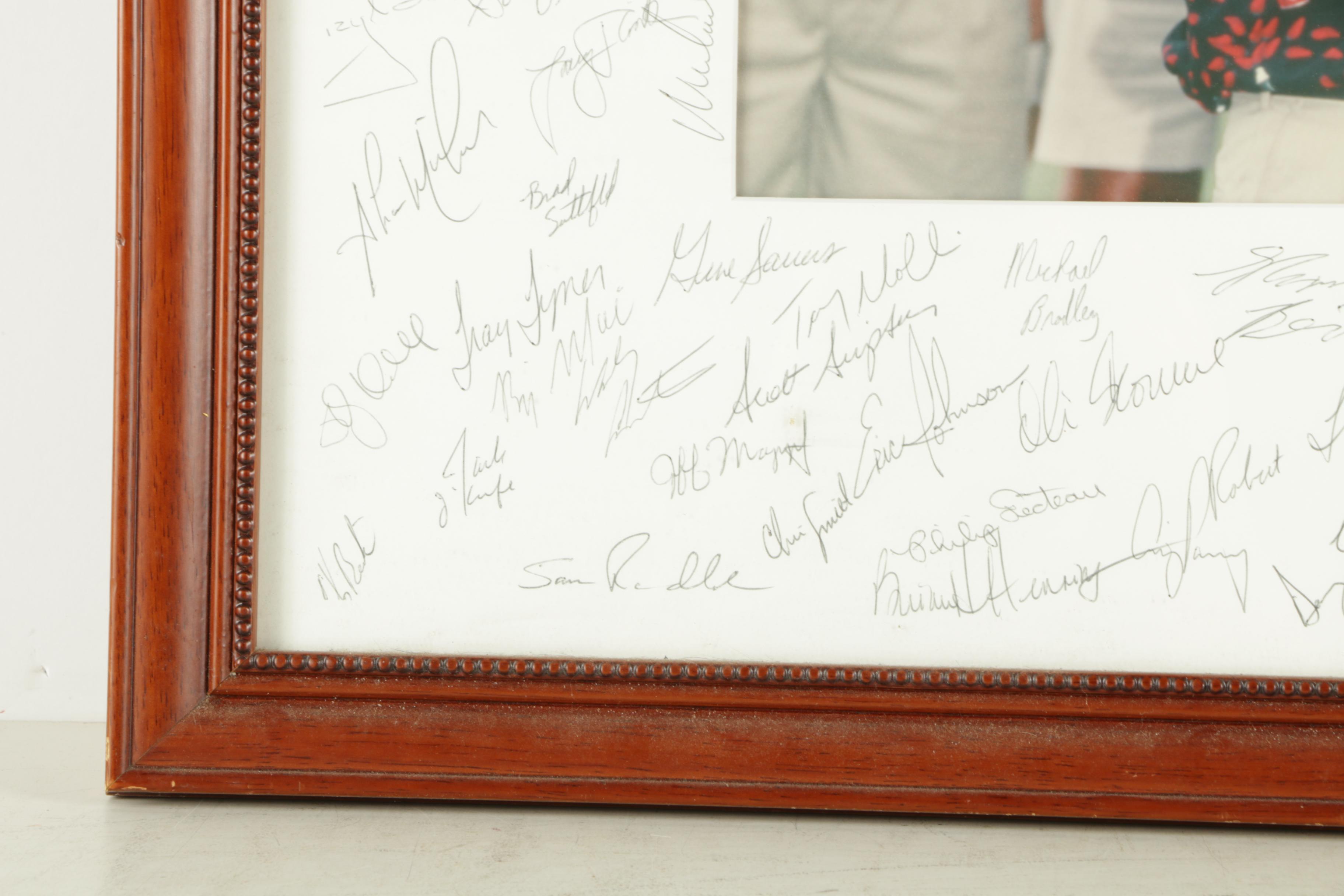 Collection of Golfer Autographs