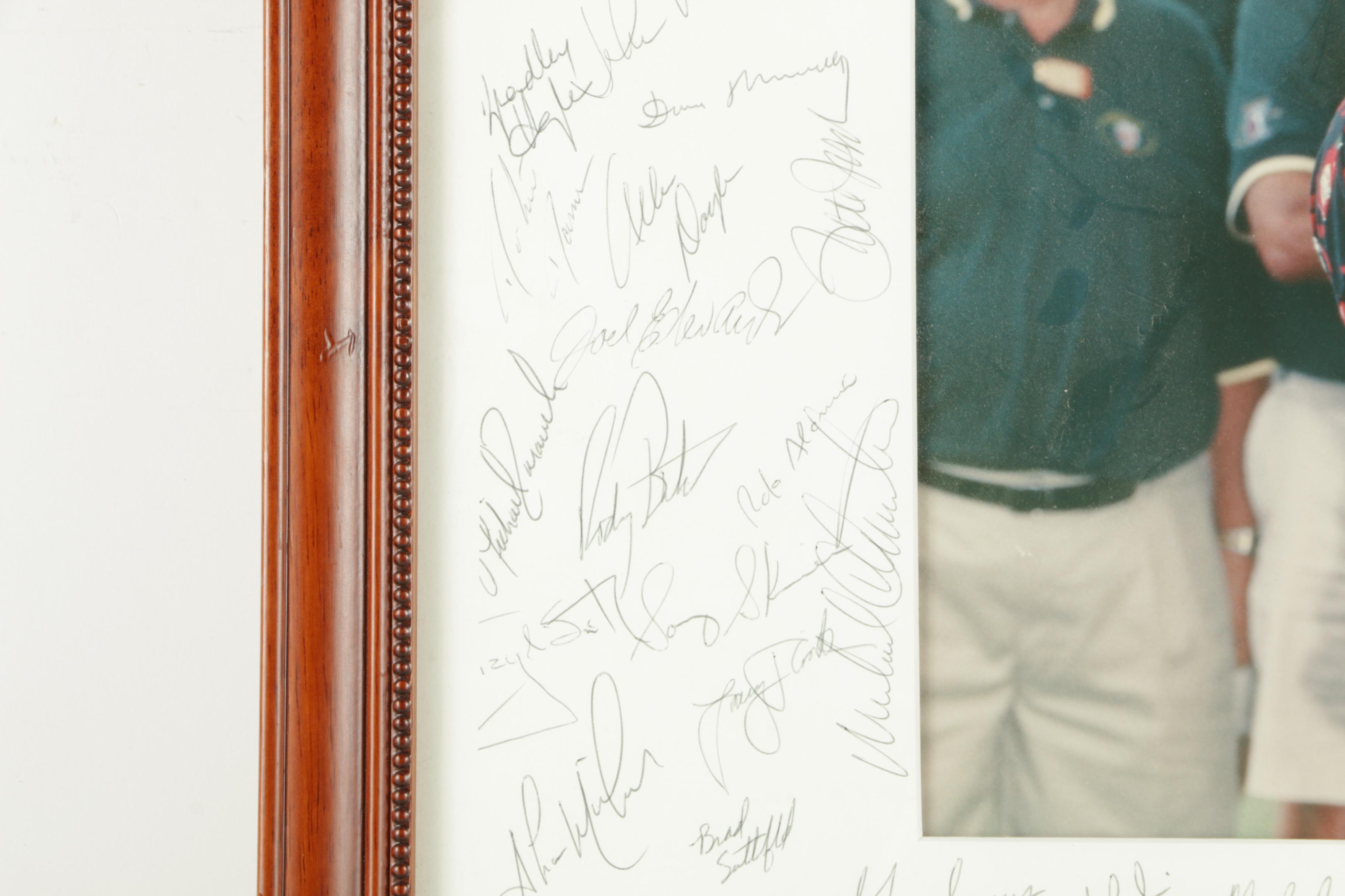 Collection of Golfer Autographs