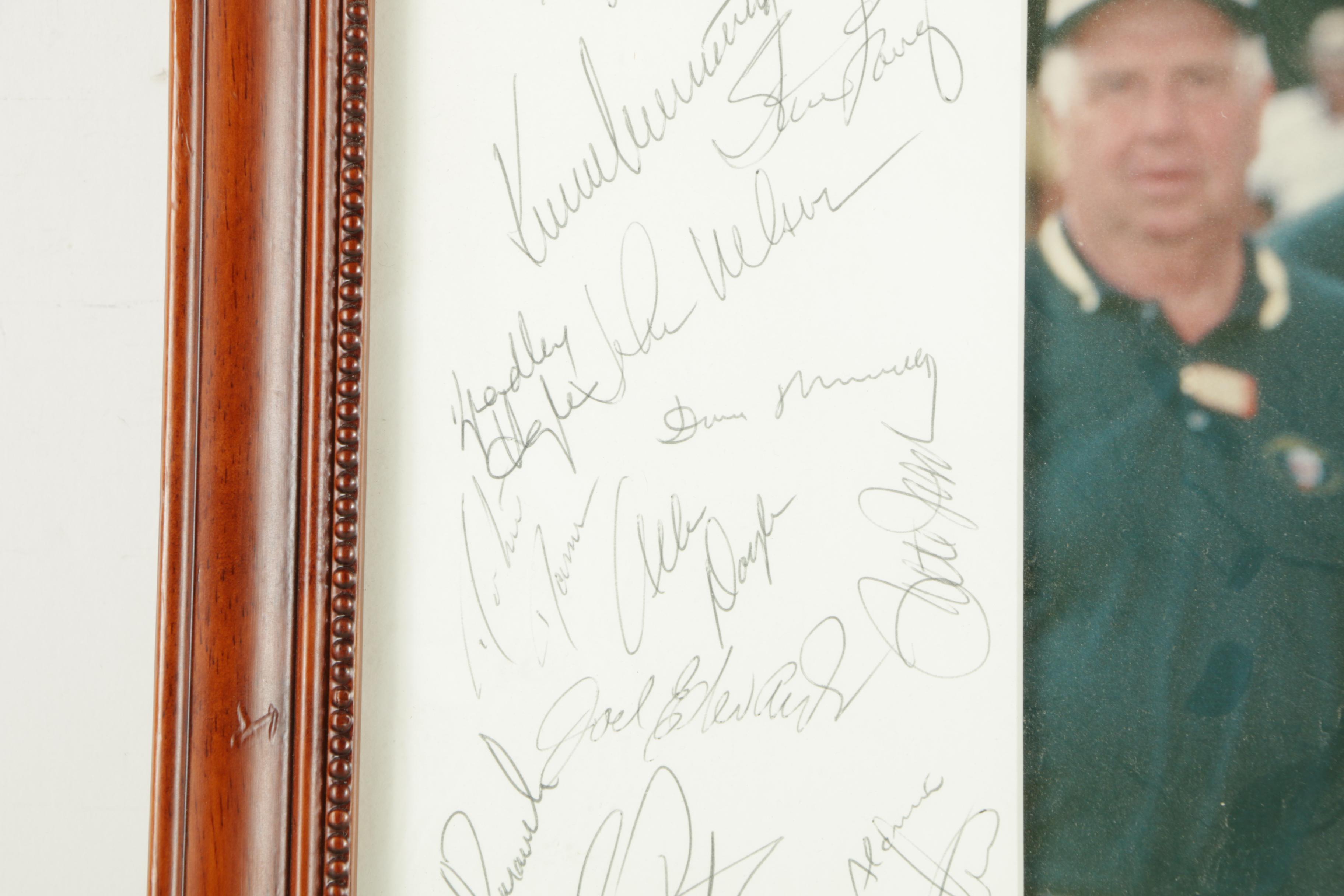 Collection of Golfer Autographs