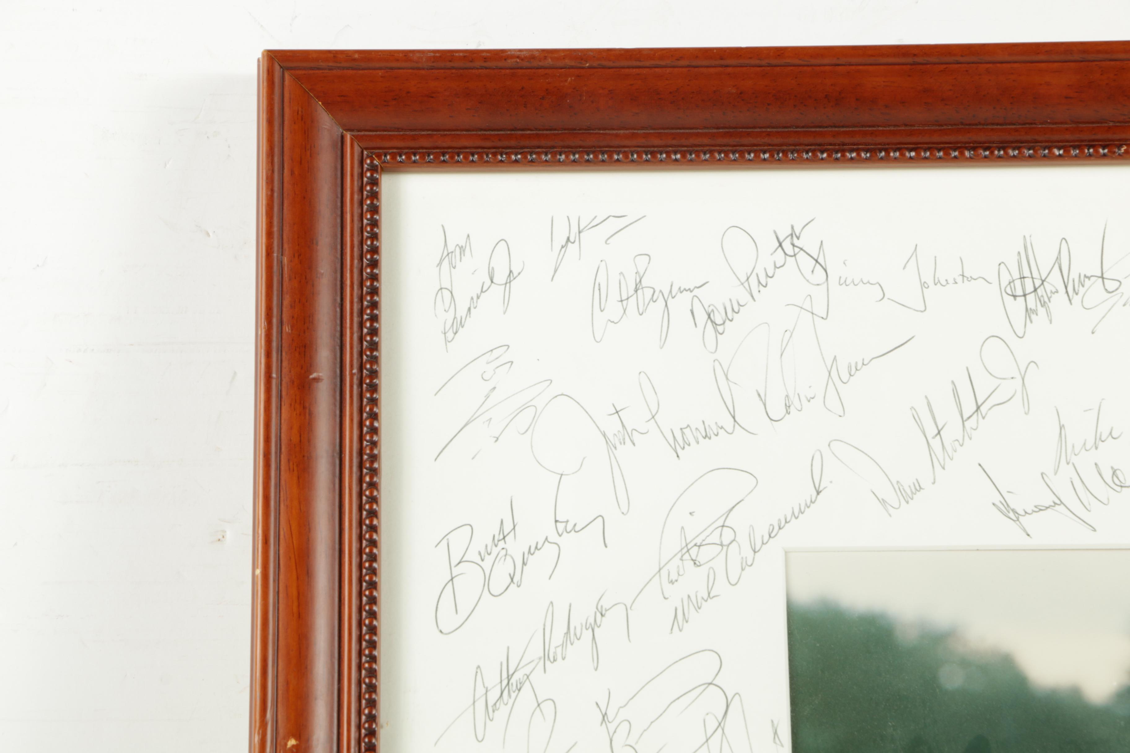 Collection of Golfer Autographs