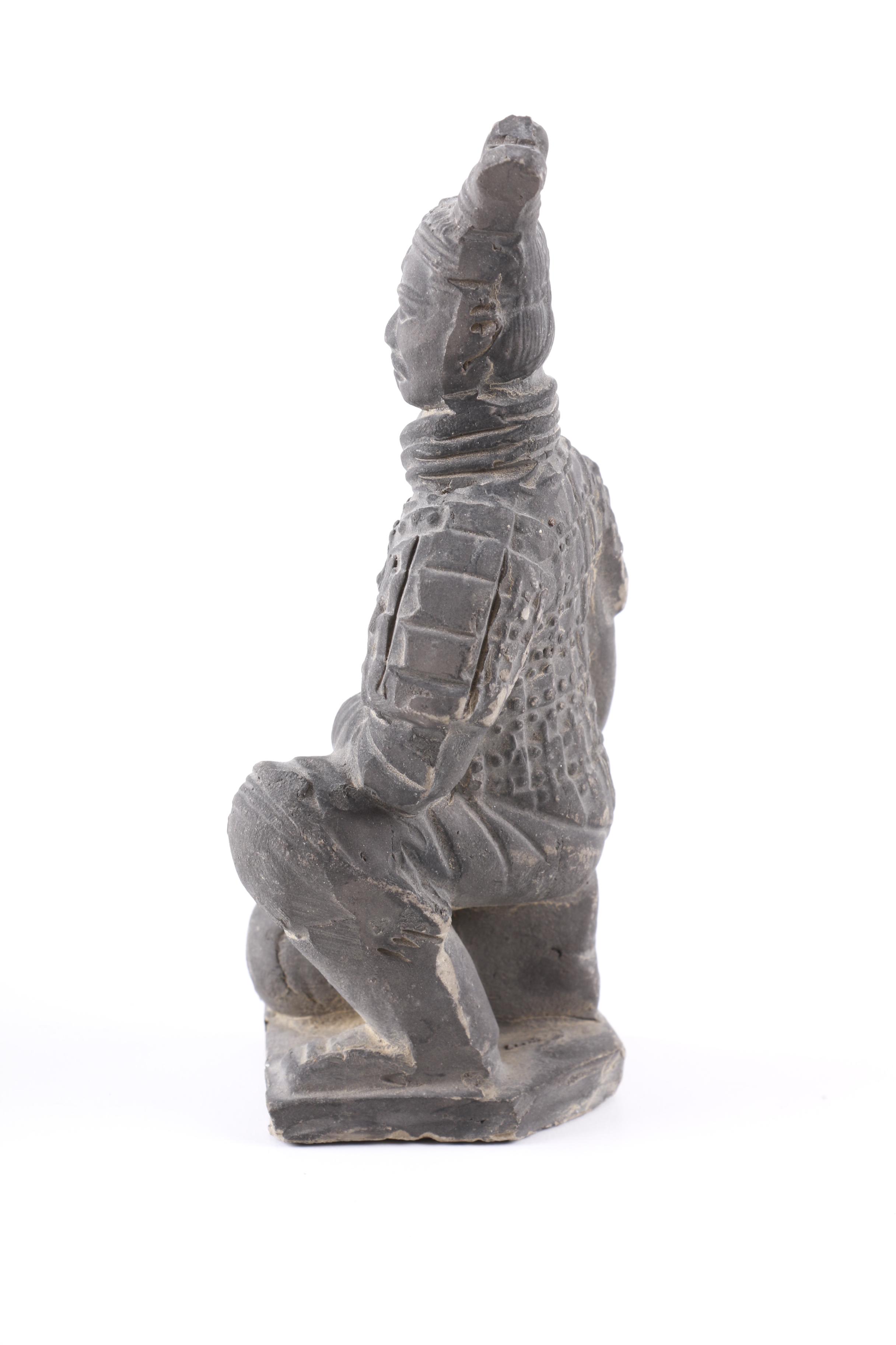 Ceramic Asian Terracotta Army Soldier Figurines