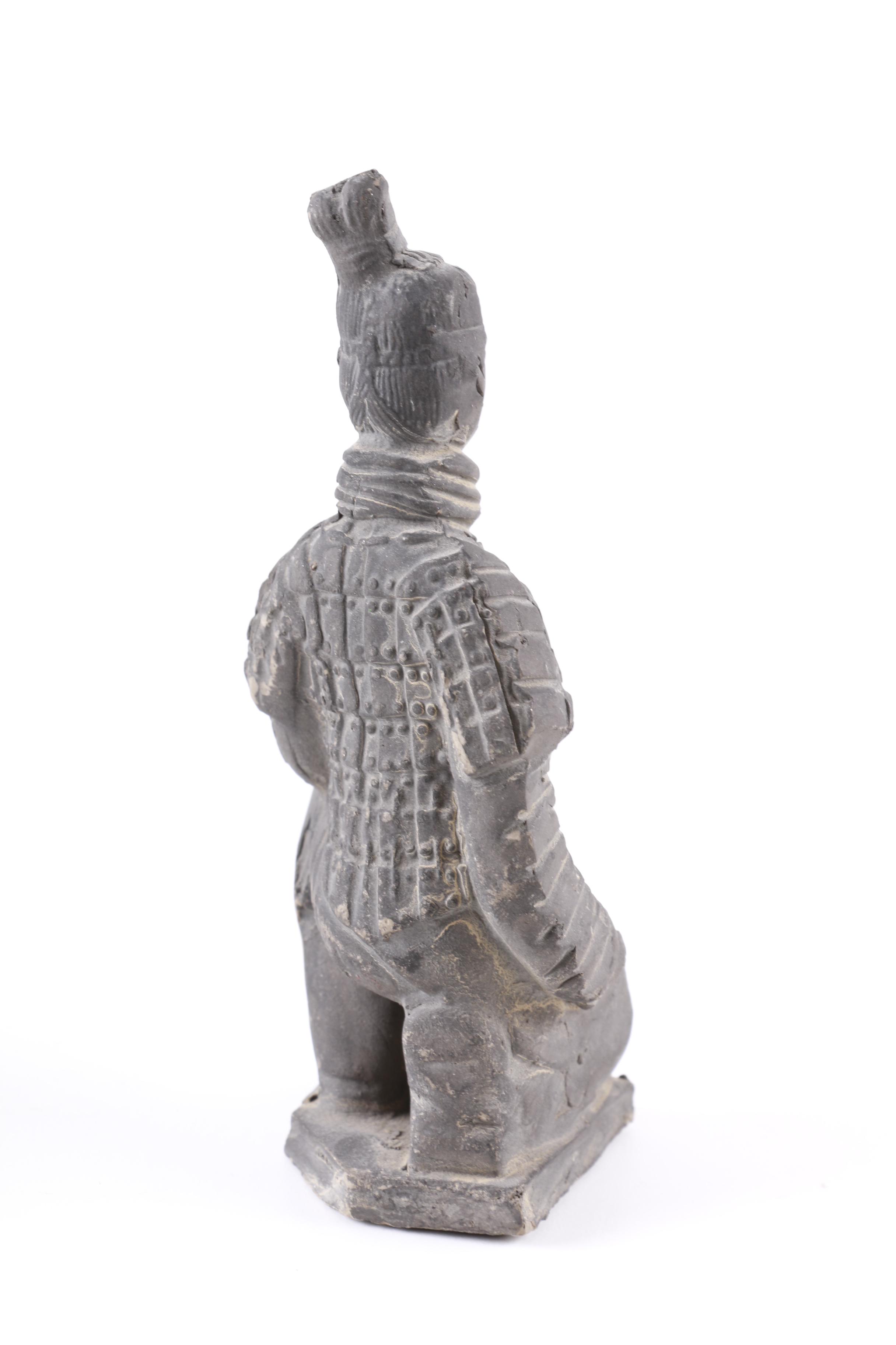 Ceramic Asian Terracotta Army Soldier Figurines