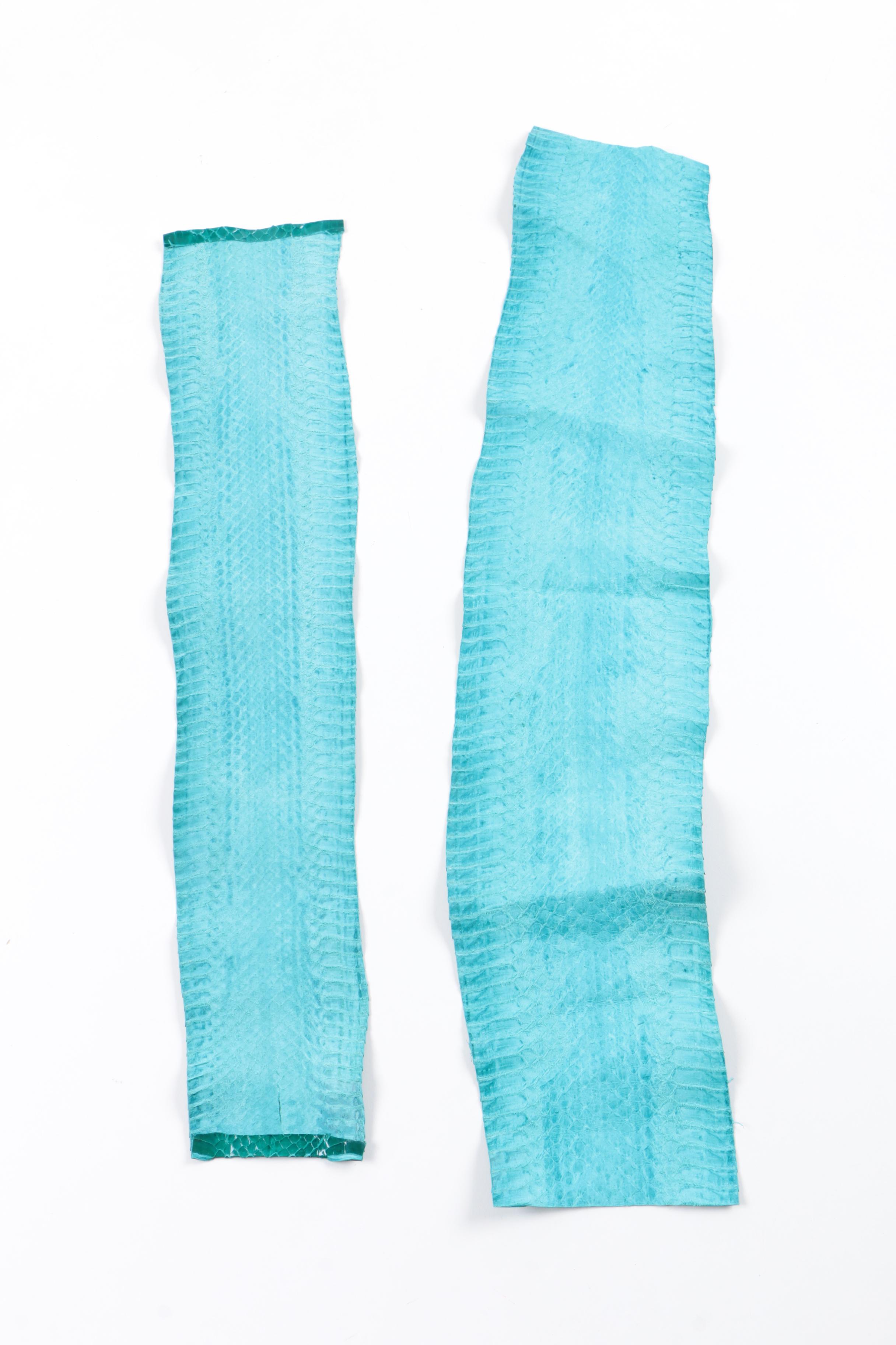 Green Snakeskin Hides