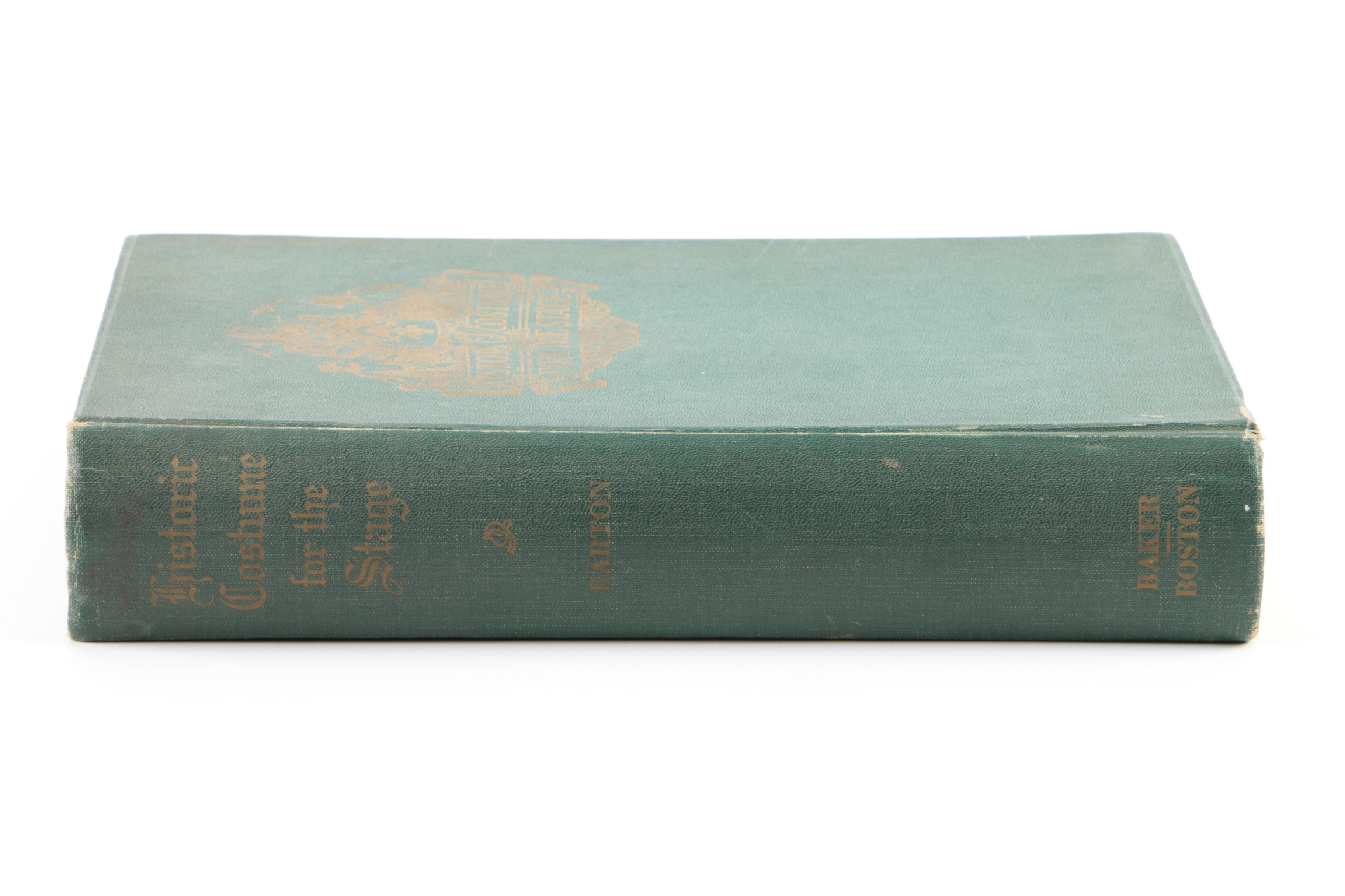 1935 "Historic Costume for the Stage" by Lucy Barton