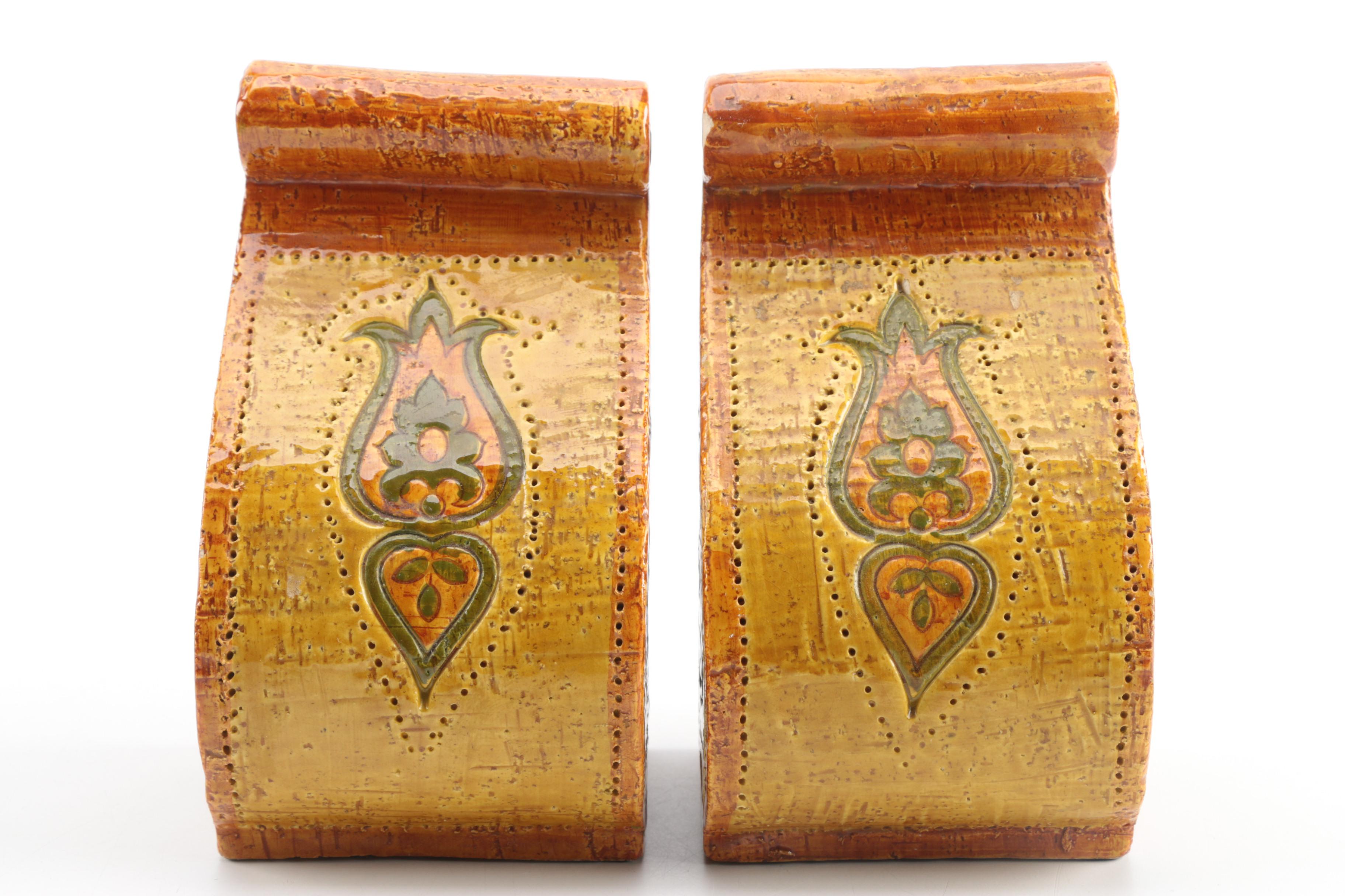 Rosenthal Netter Bookends, Figural Ash Receiver and Figurine