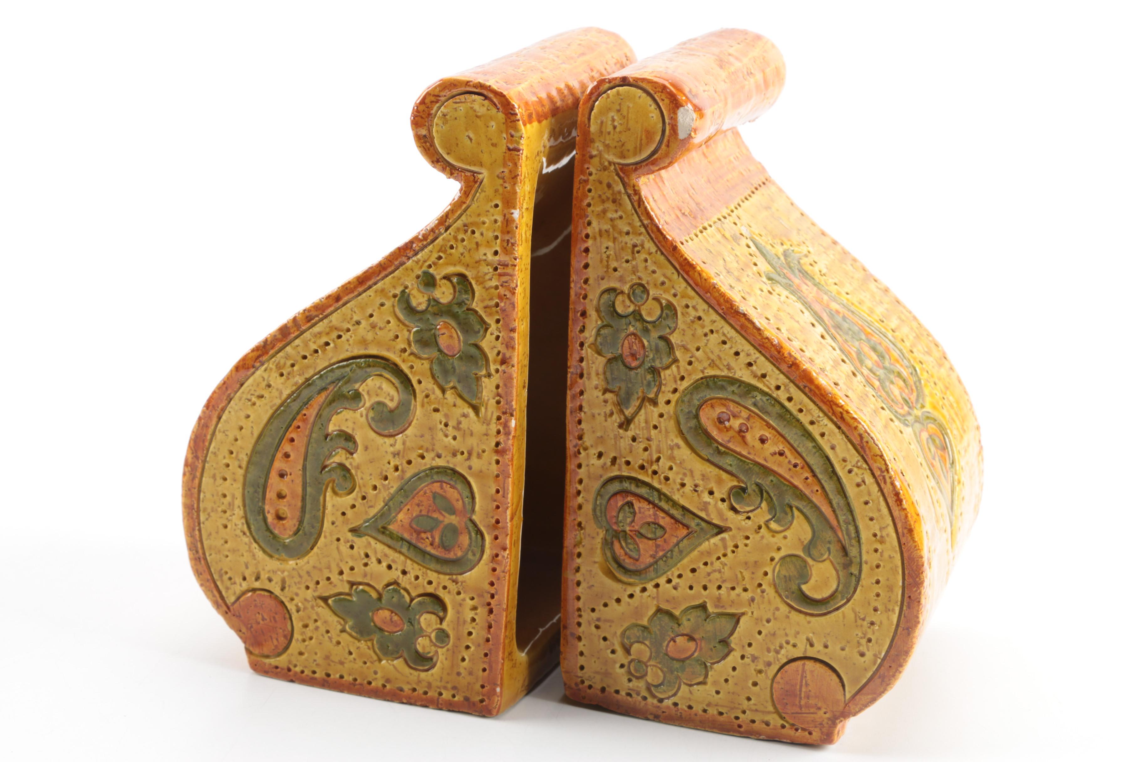 Rosenthal Netter Bookends, Figural Ash Receiver and Figurine