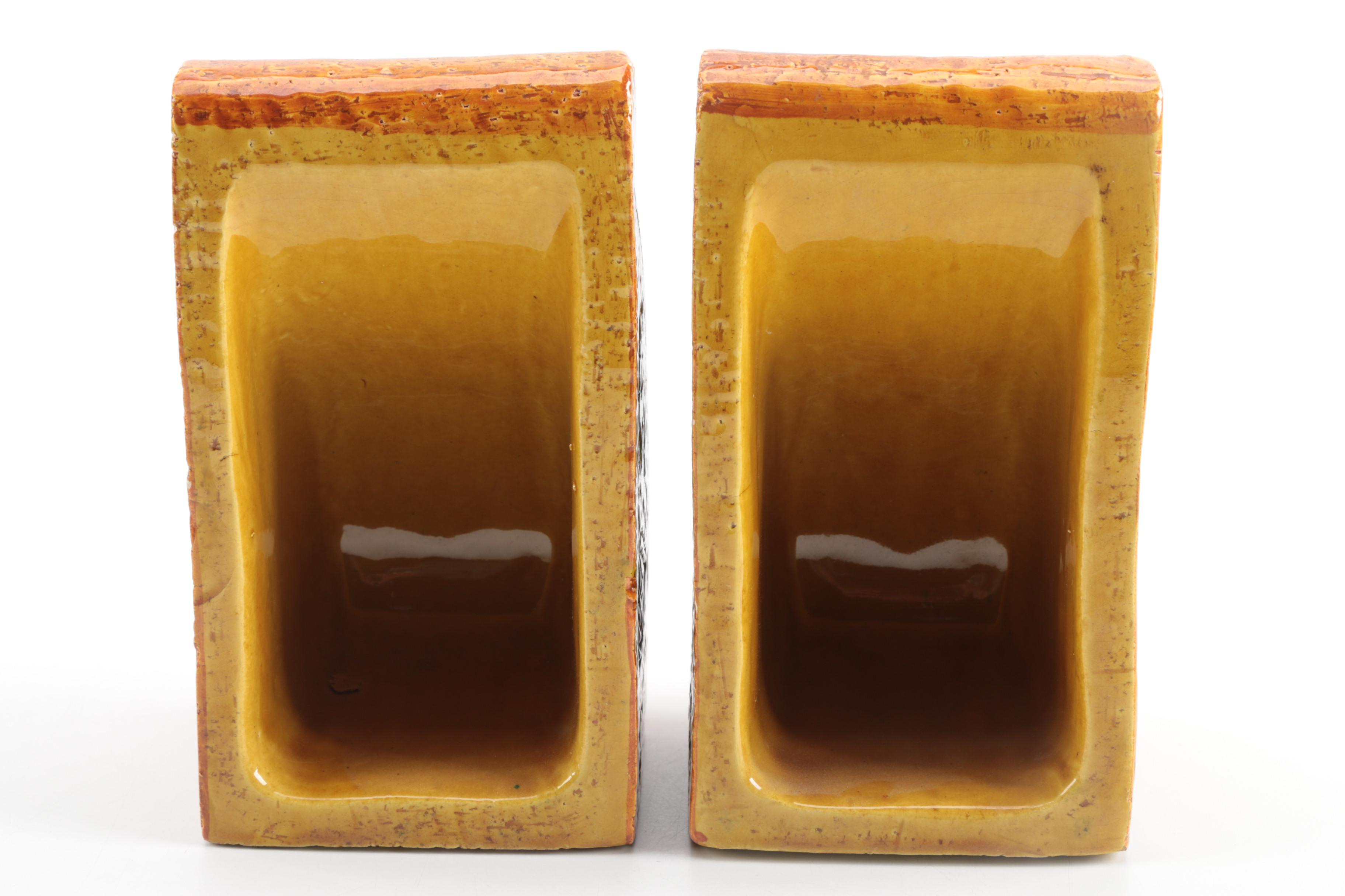 Rosenthal Netter Bookends, Figural Ash Receiver and Figurine