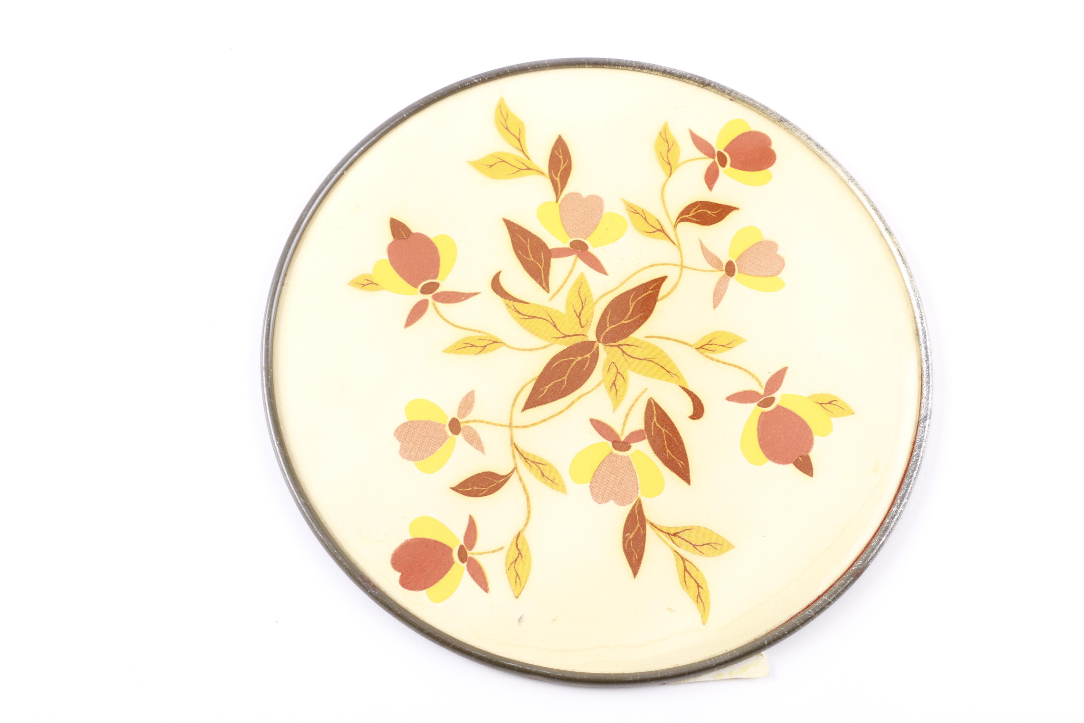 Hall's "Autumn Leaf" Vintage Cookie and Cake Tins