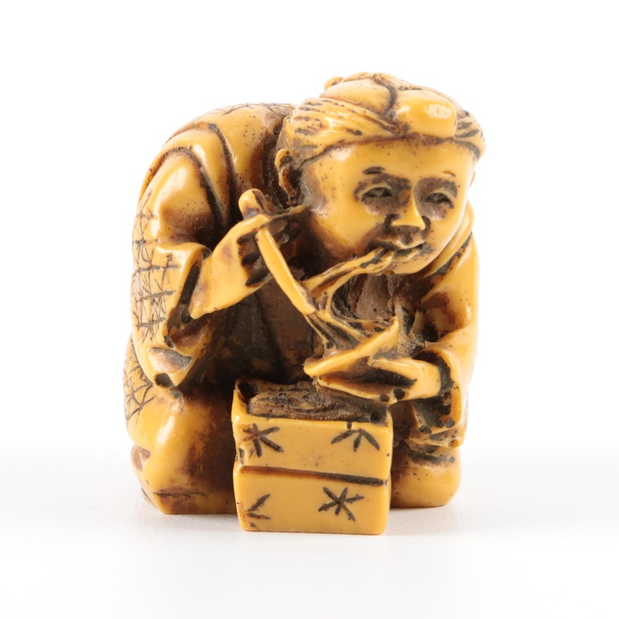 Japanese Resin Netsuke