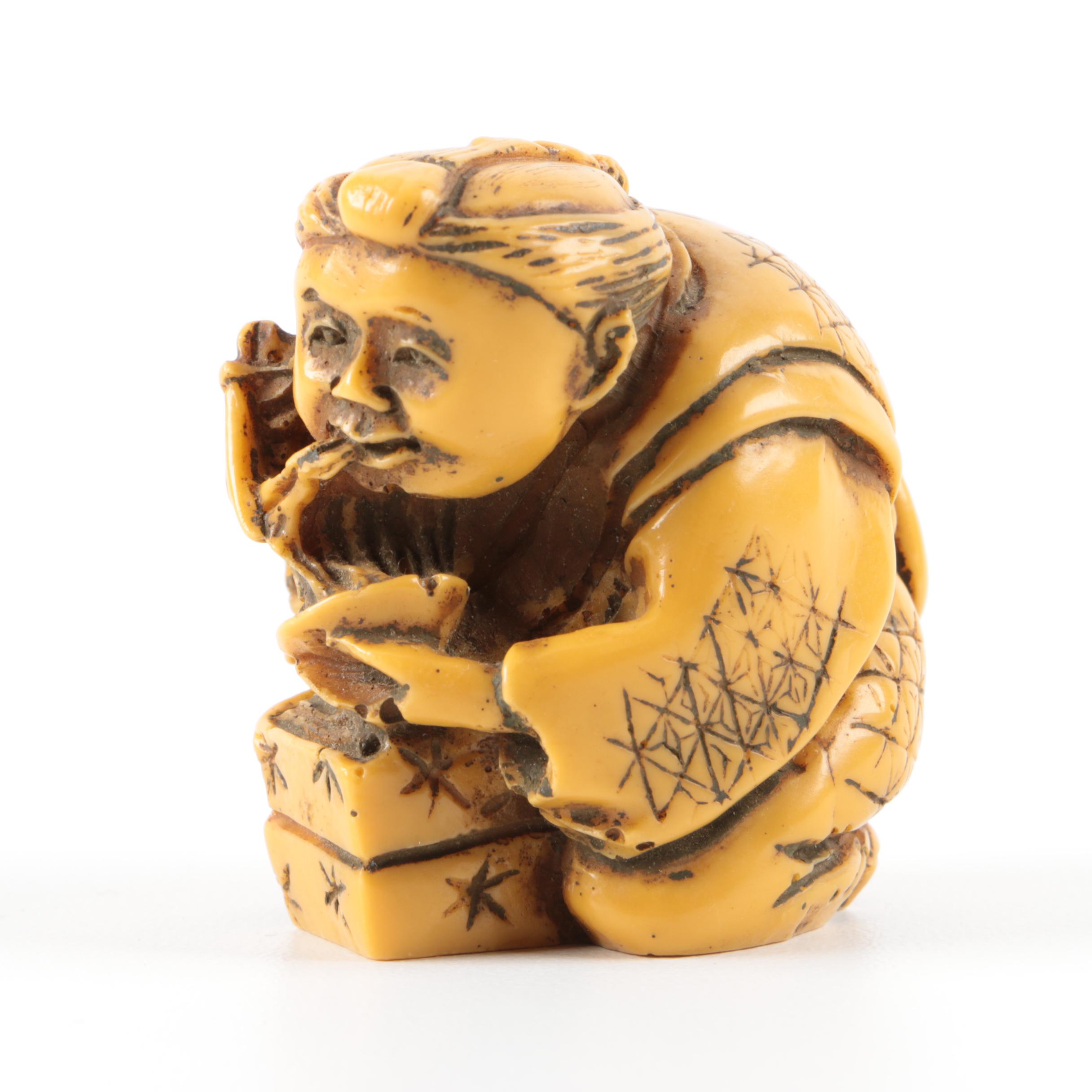 Japanese Resin Netsuke