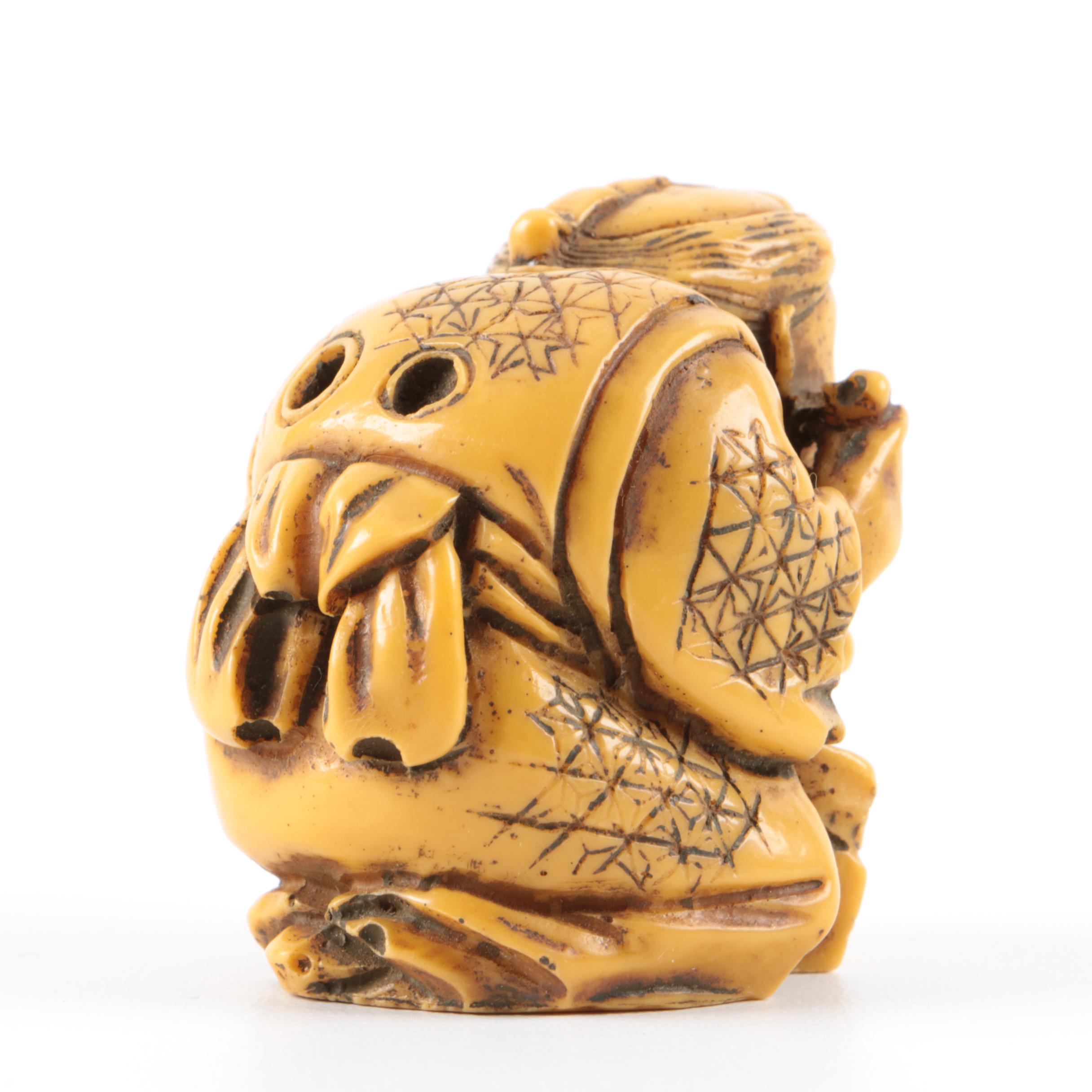 Japanese Resin Netsuke