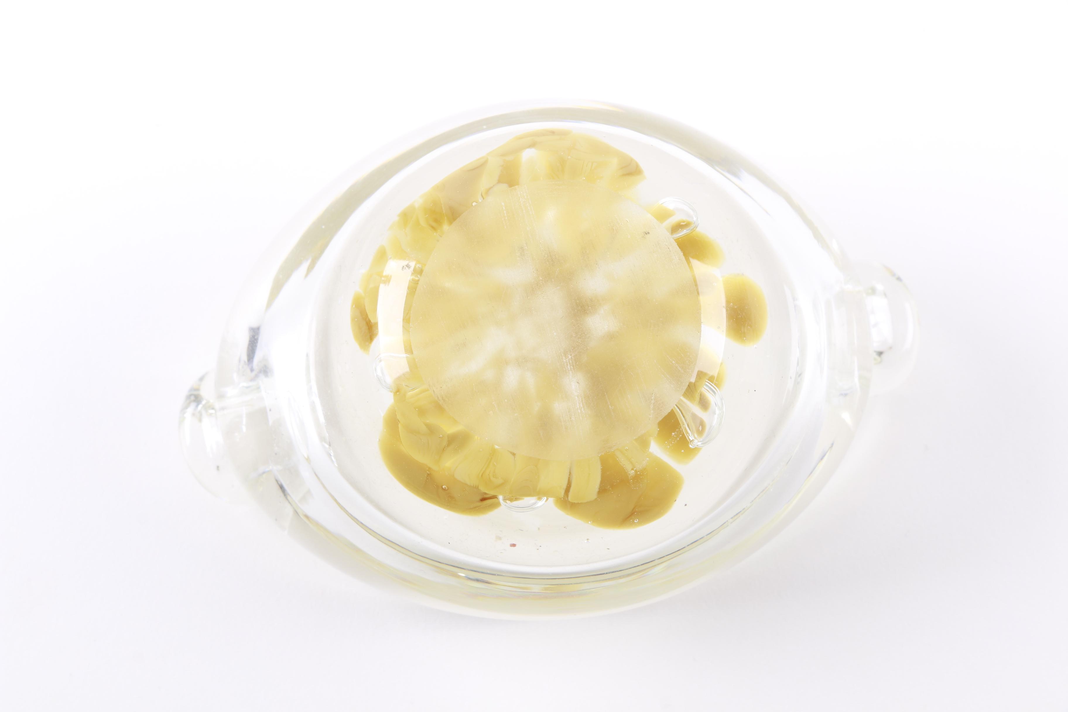 Set of St. Clair Art Glass Ash Receivers