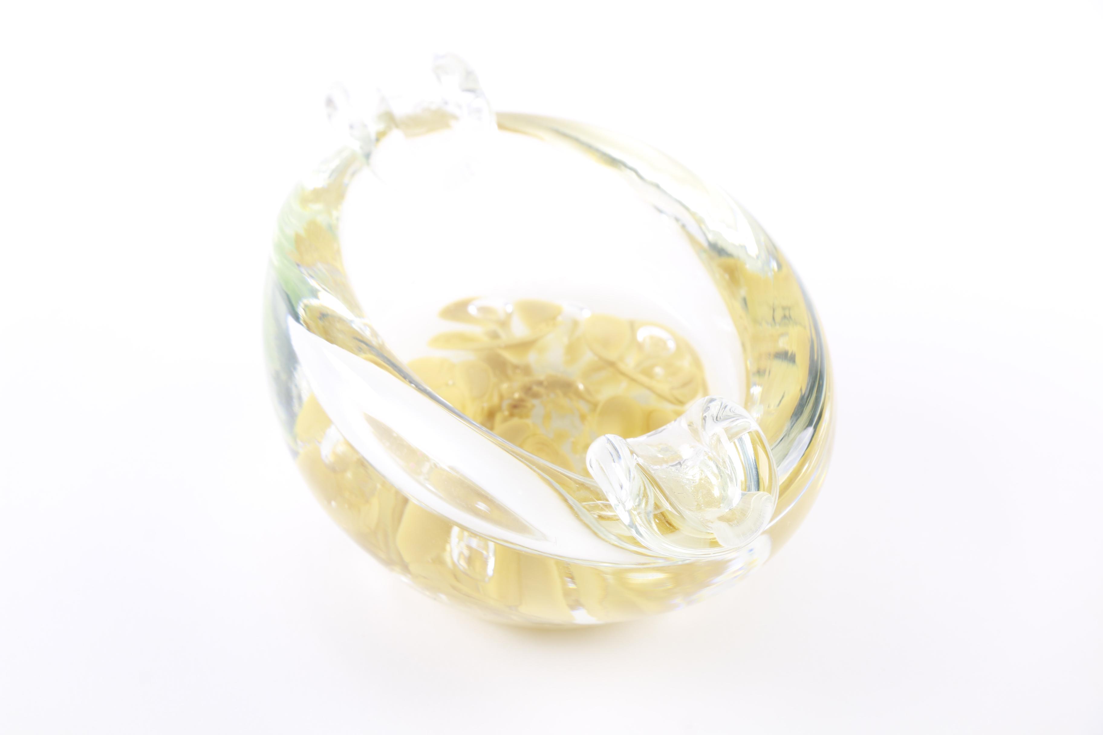 Set of St. Clair Art Glass Ash Receivers