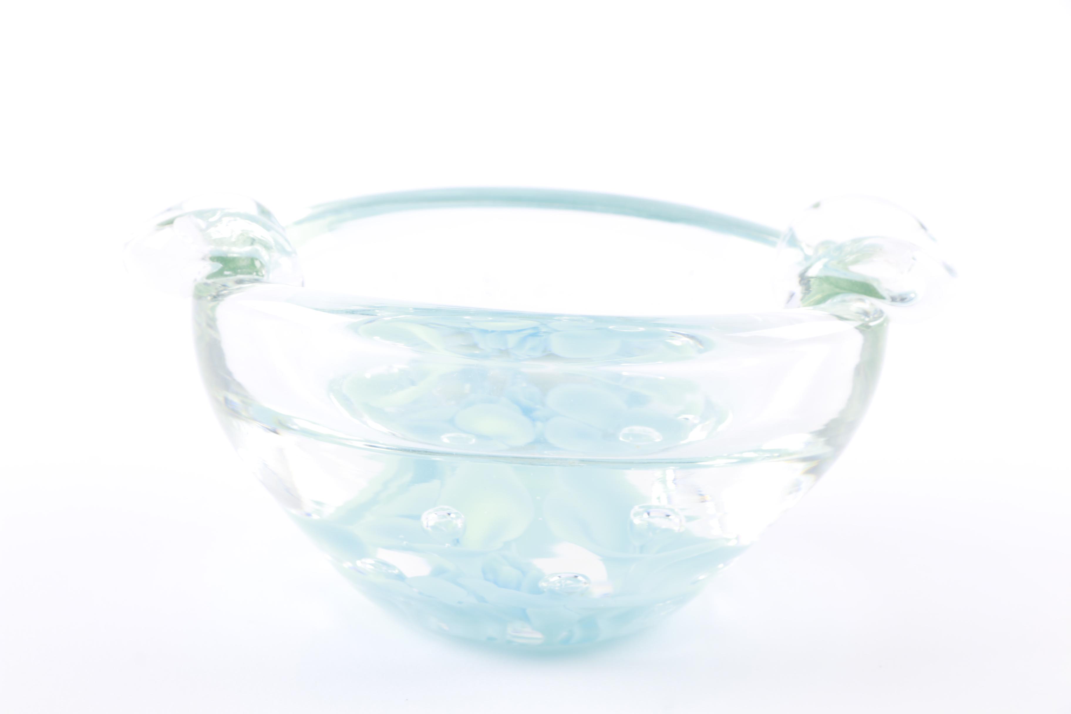 Set of St. Clair Art Glass Ash Receivers