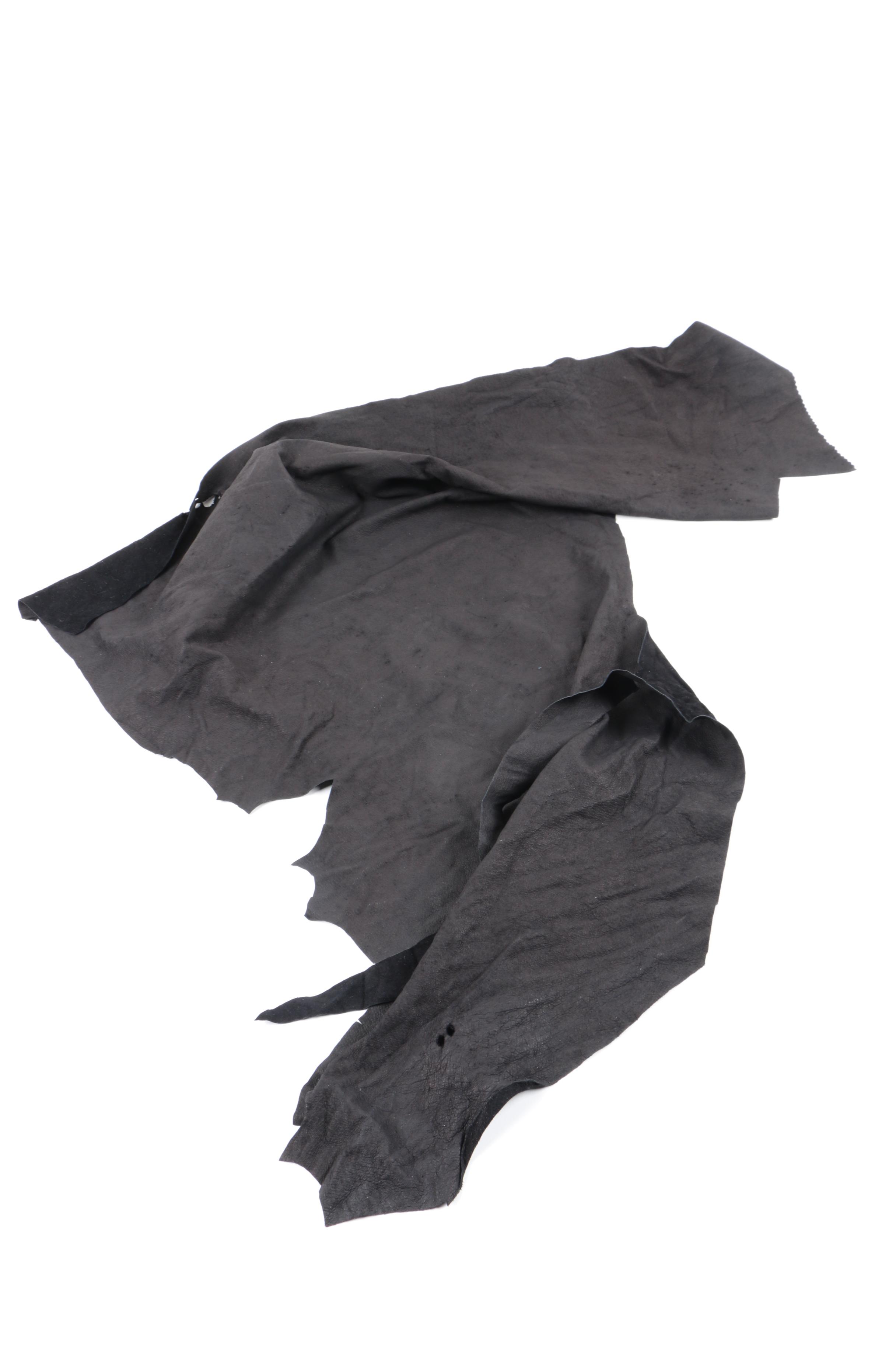 Black Leather Hides