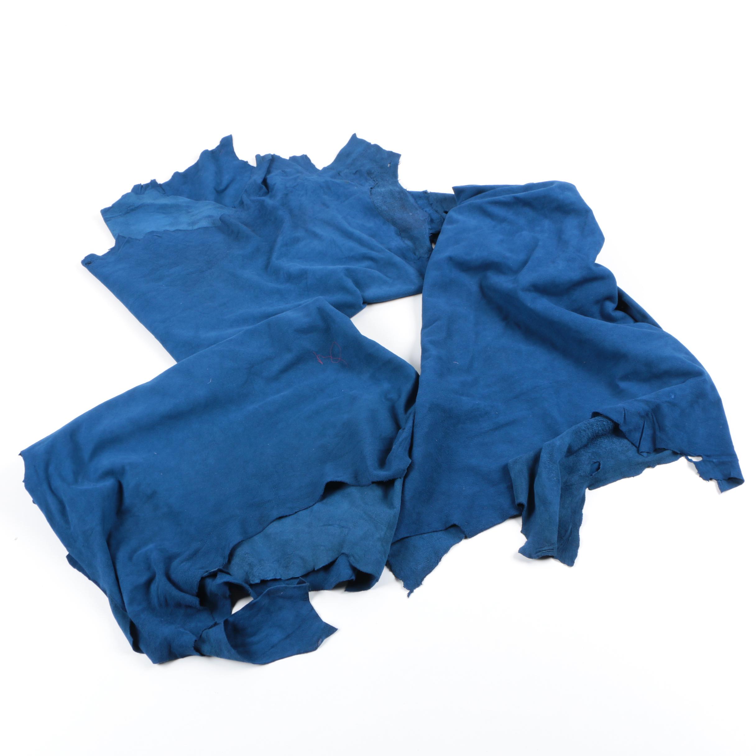 Blue Leather Hides