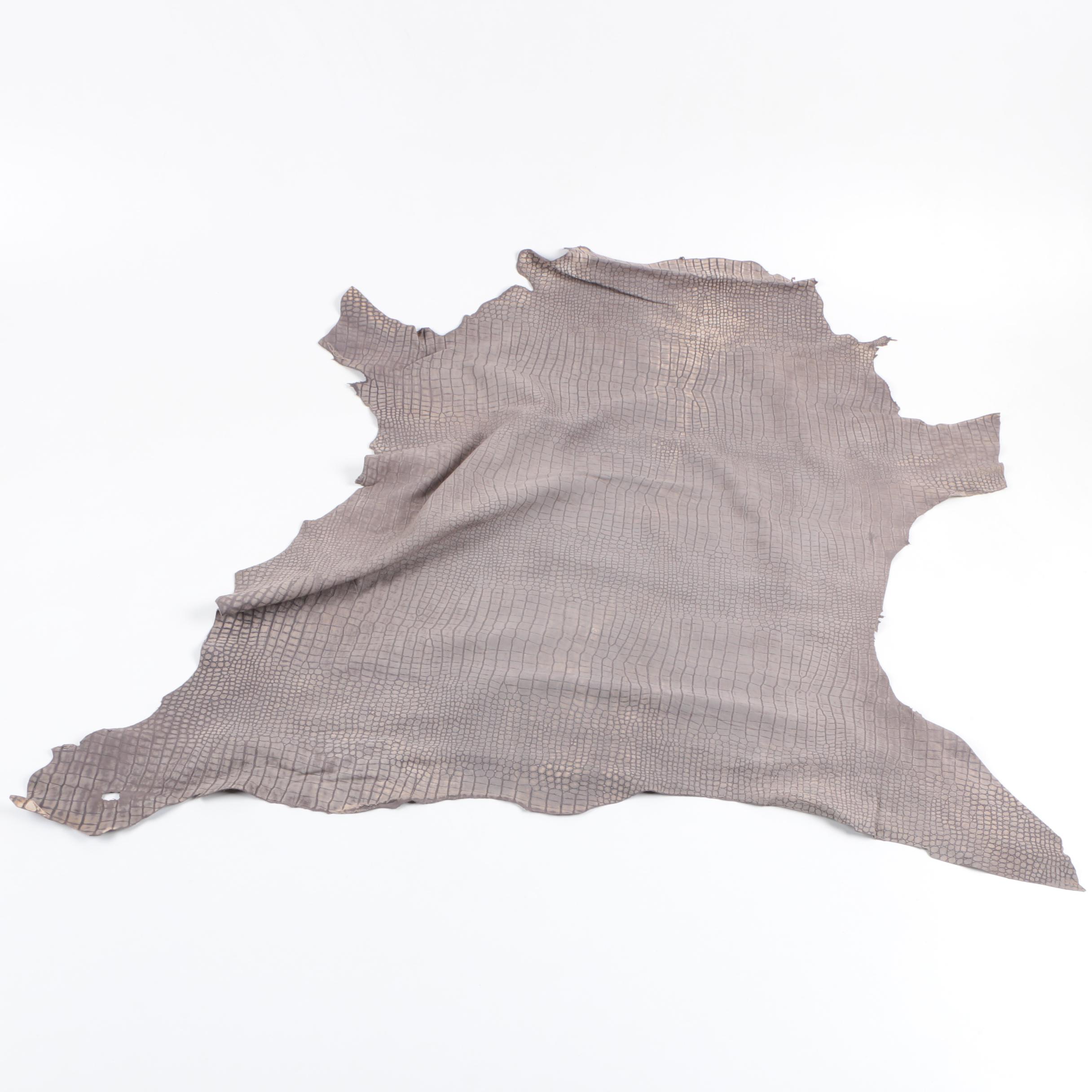 Embossed Leather Hides