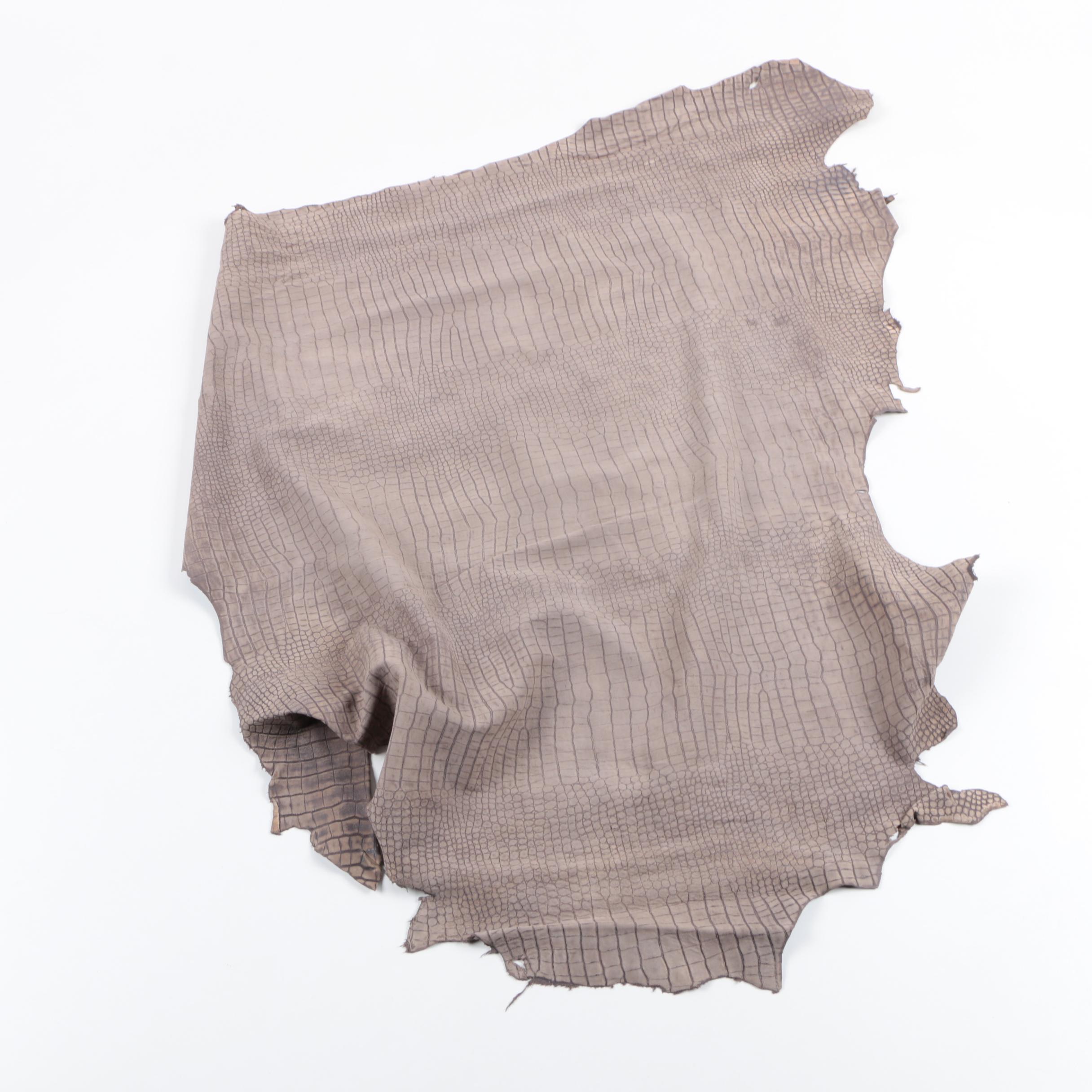 Embossed Leather Hides