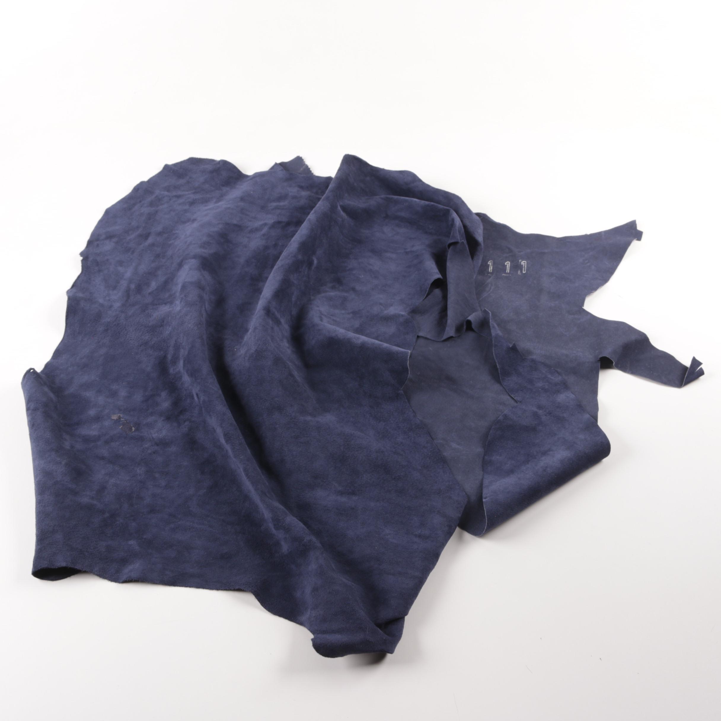 Sueded Leather Hides