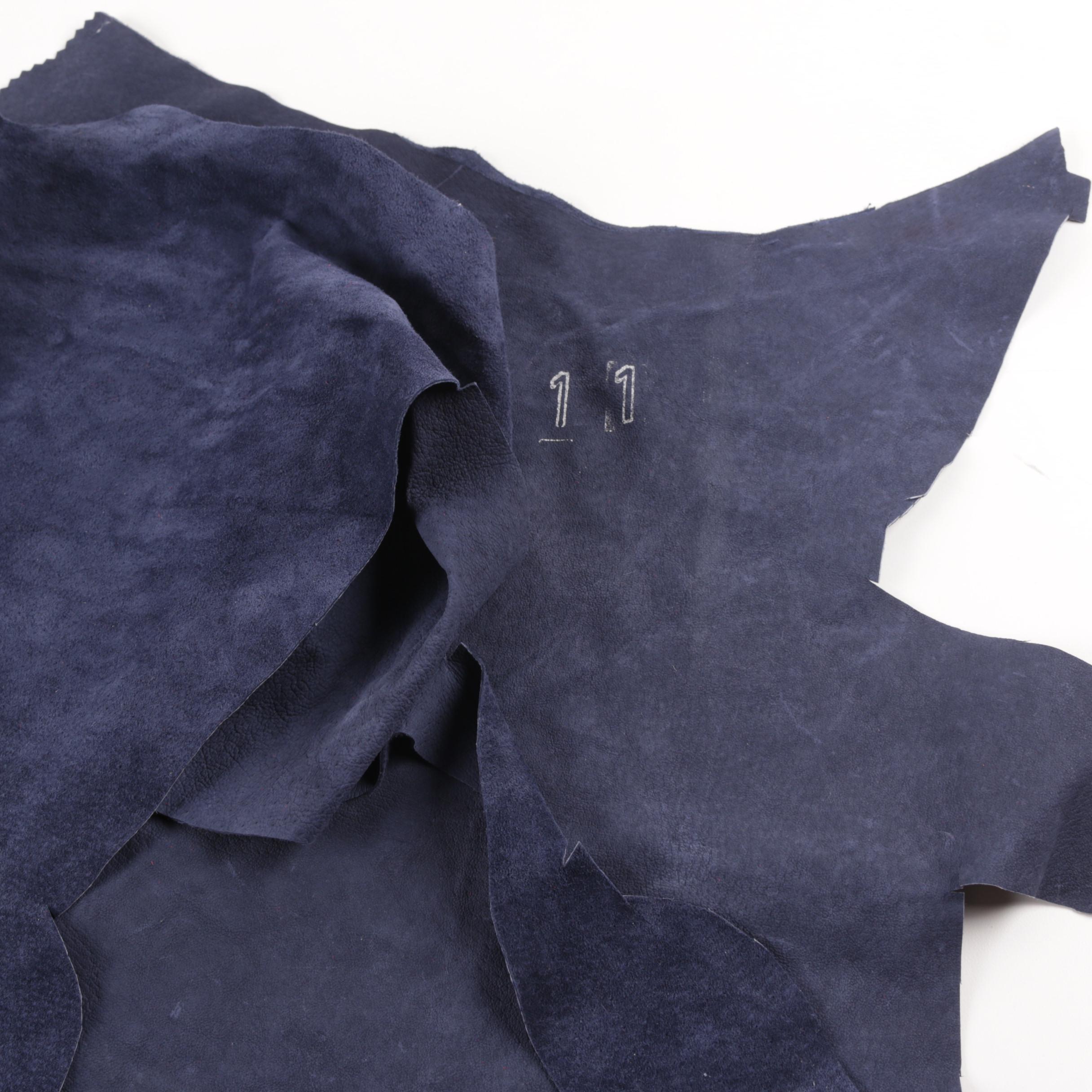 Sueded Leather Hides
