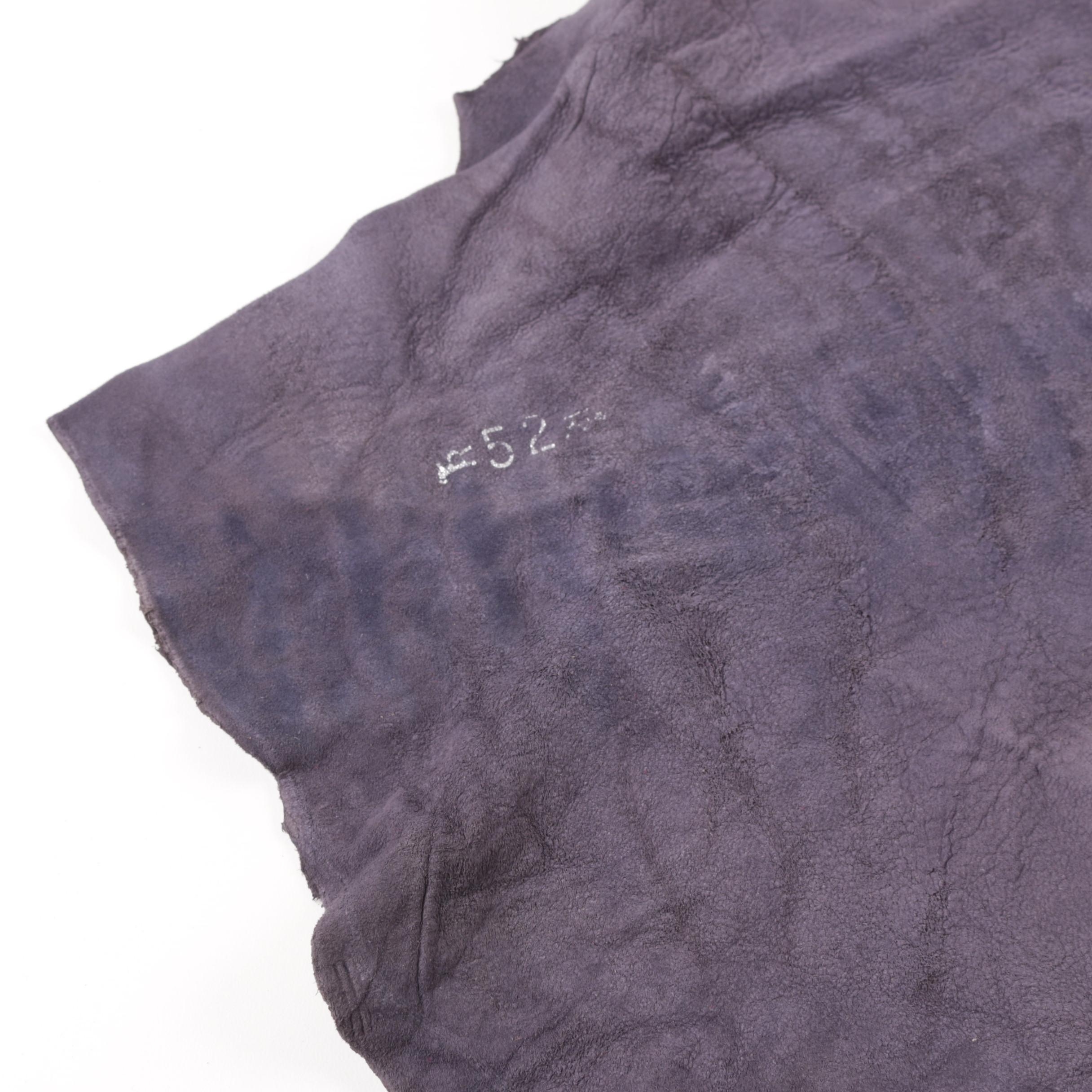 Charcoal Gray Leather Hides