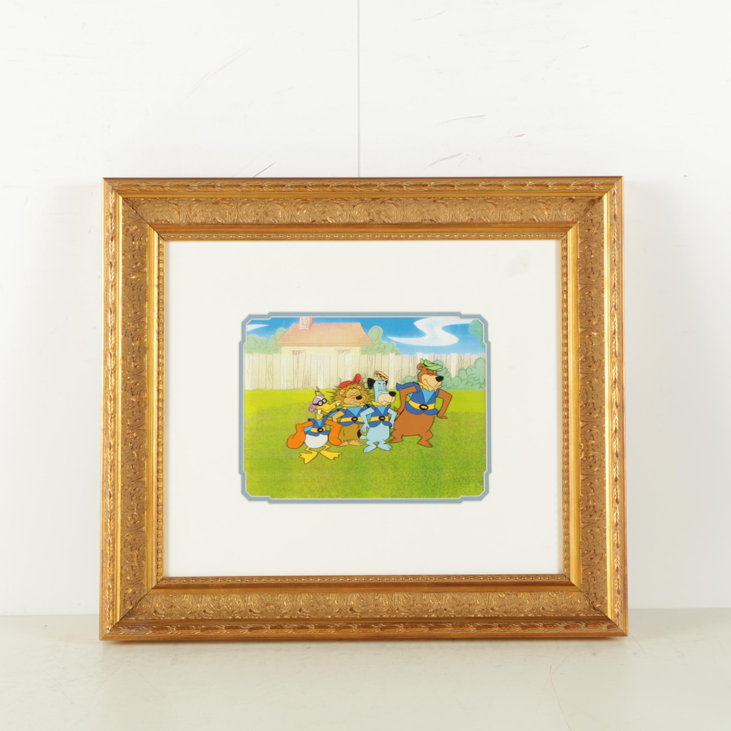 Hanna Barbara Animation Cell "Yogi and the Gang"