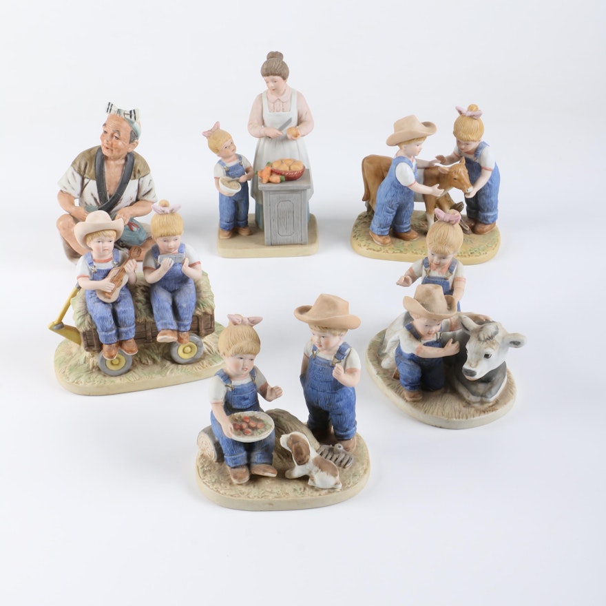 Ceramic Figurines Including Homco