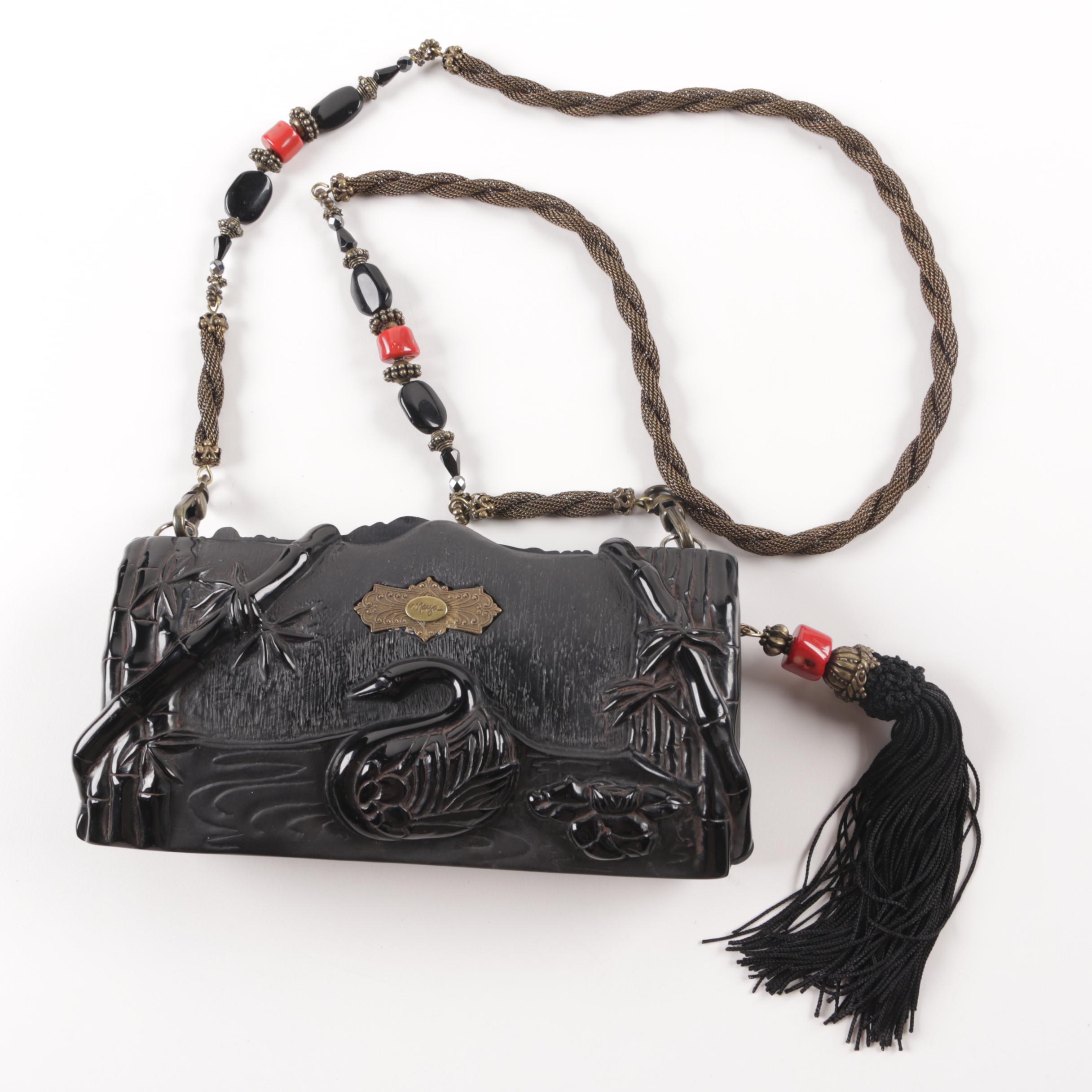 Maya Asian Inspired Resin Bag