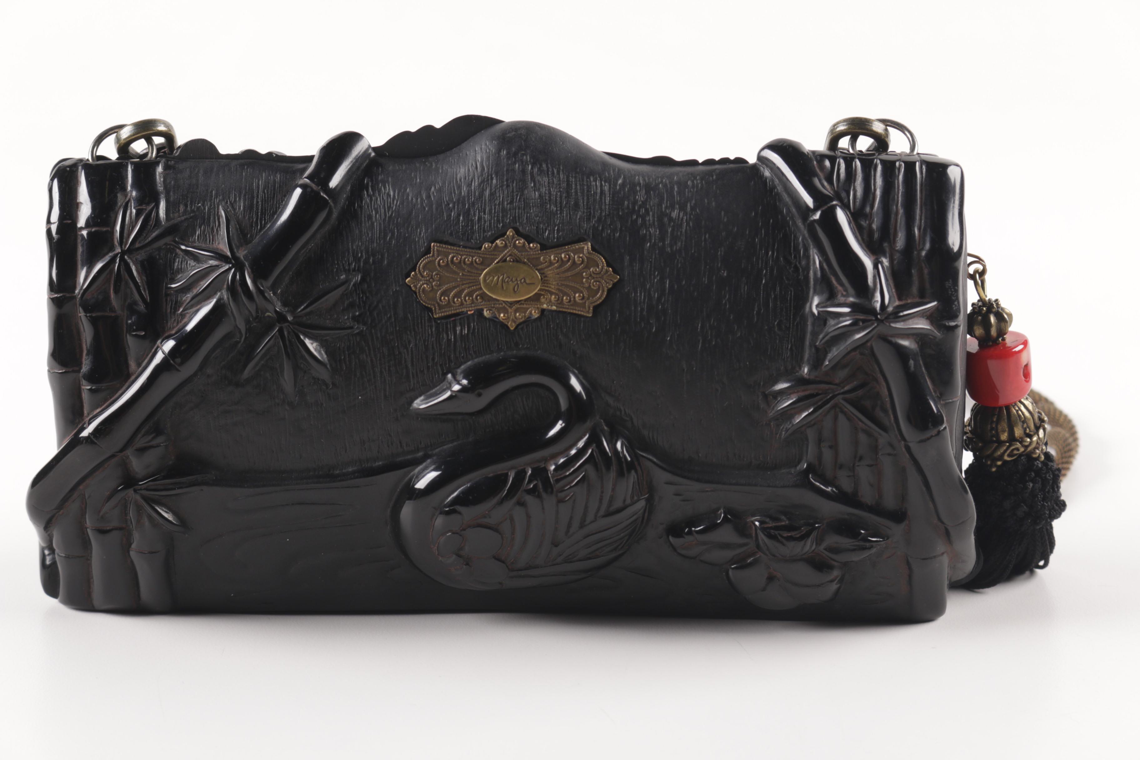 Maya Asian Inspired Resin Bag