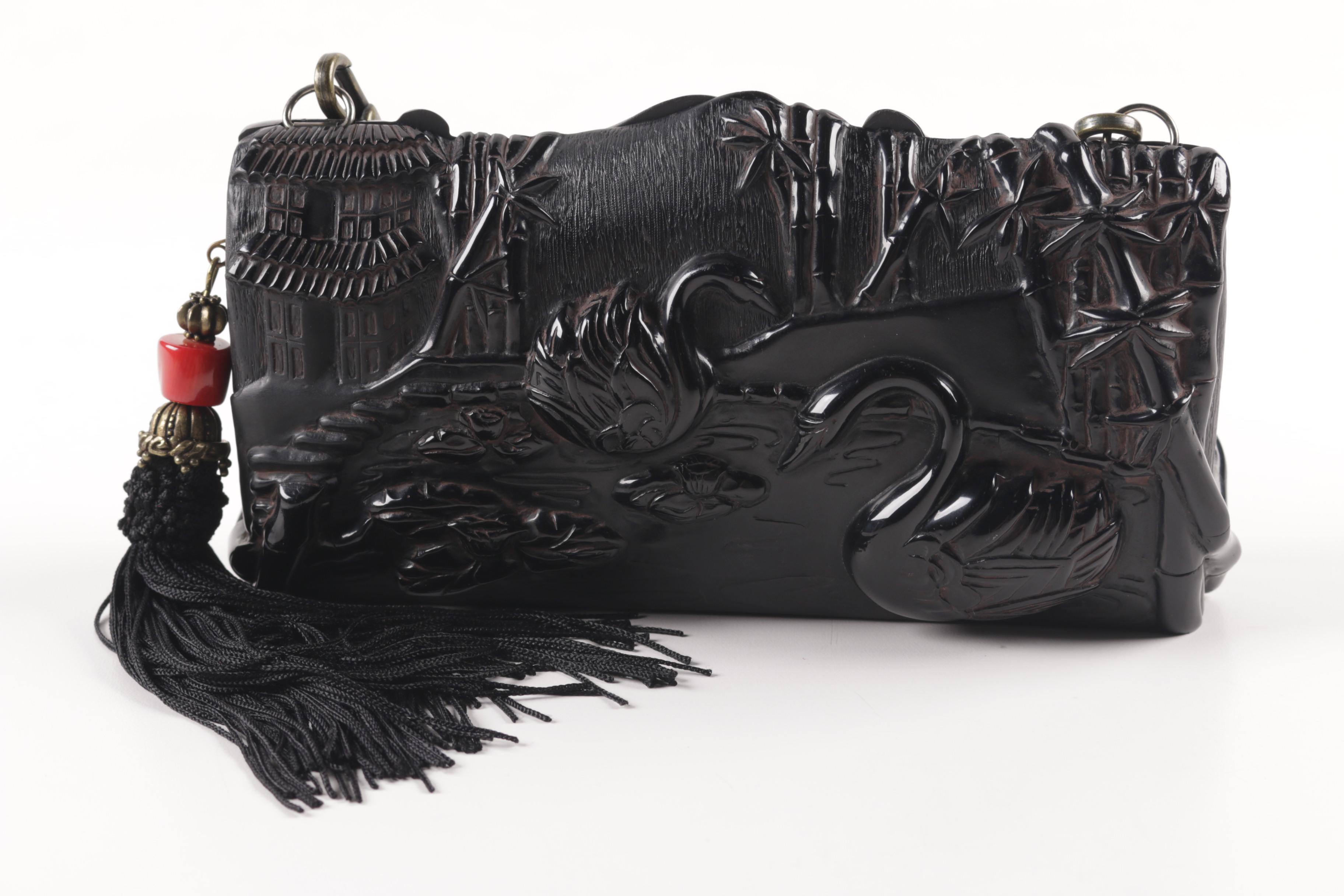 Maya Asian Inspired Resin Bag