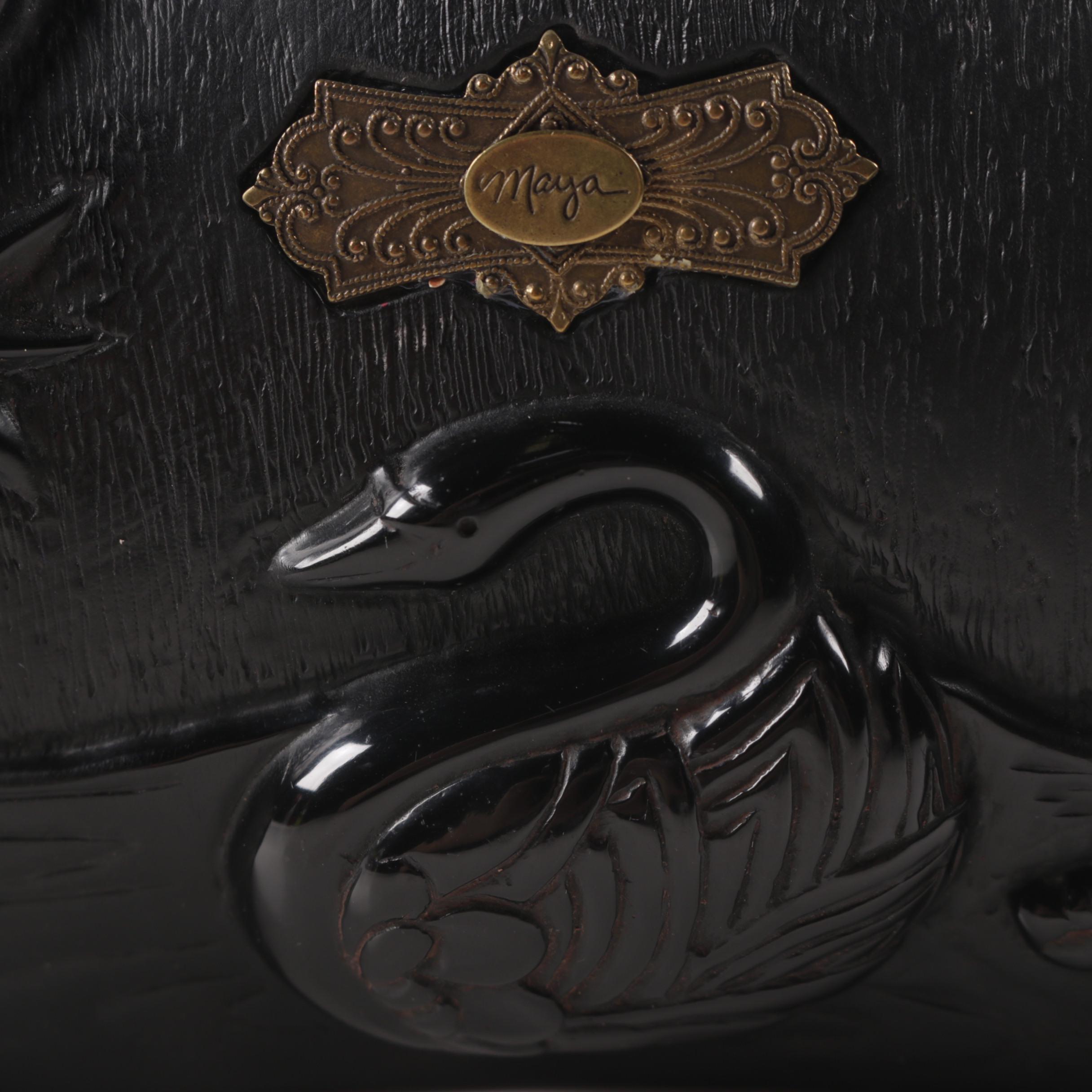 Maya Asian Inspired Resin Bag