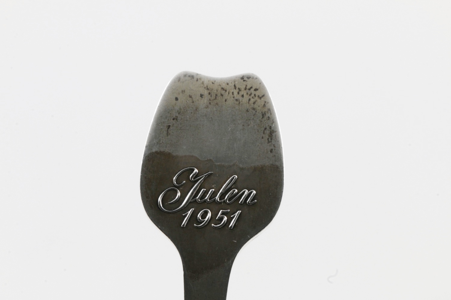 Two Danish Anton Michelsen Sterling Silver Annual Christmas Spoons