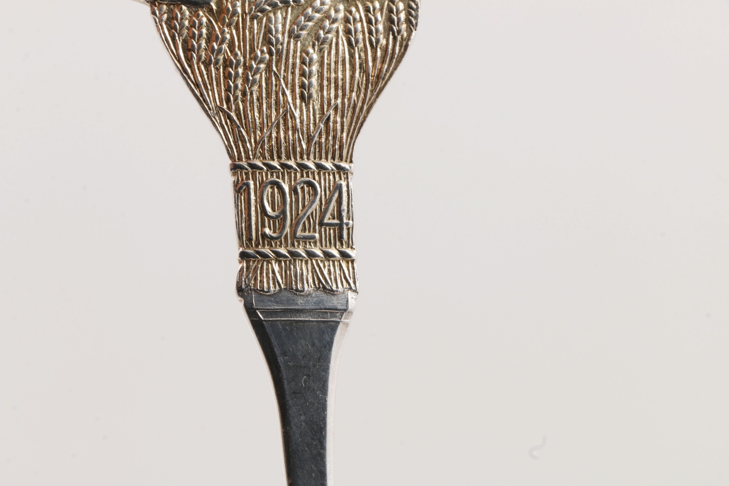 Two Danish Anton Michelsen Sterling Silver Annual Christmas Spoons